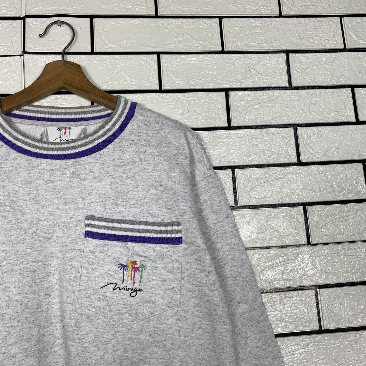 Vintage 📌Vintage Sweatshirt Mirage Usa Single Pocket Size US M / EU 48-50 / 2 - 7 Thumbnail