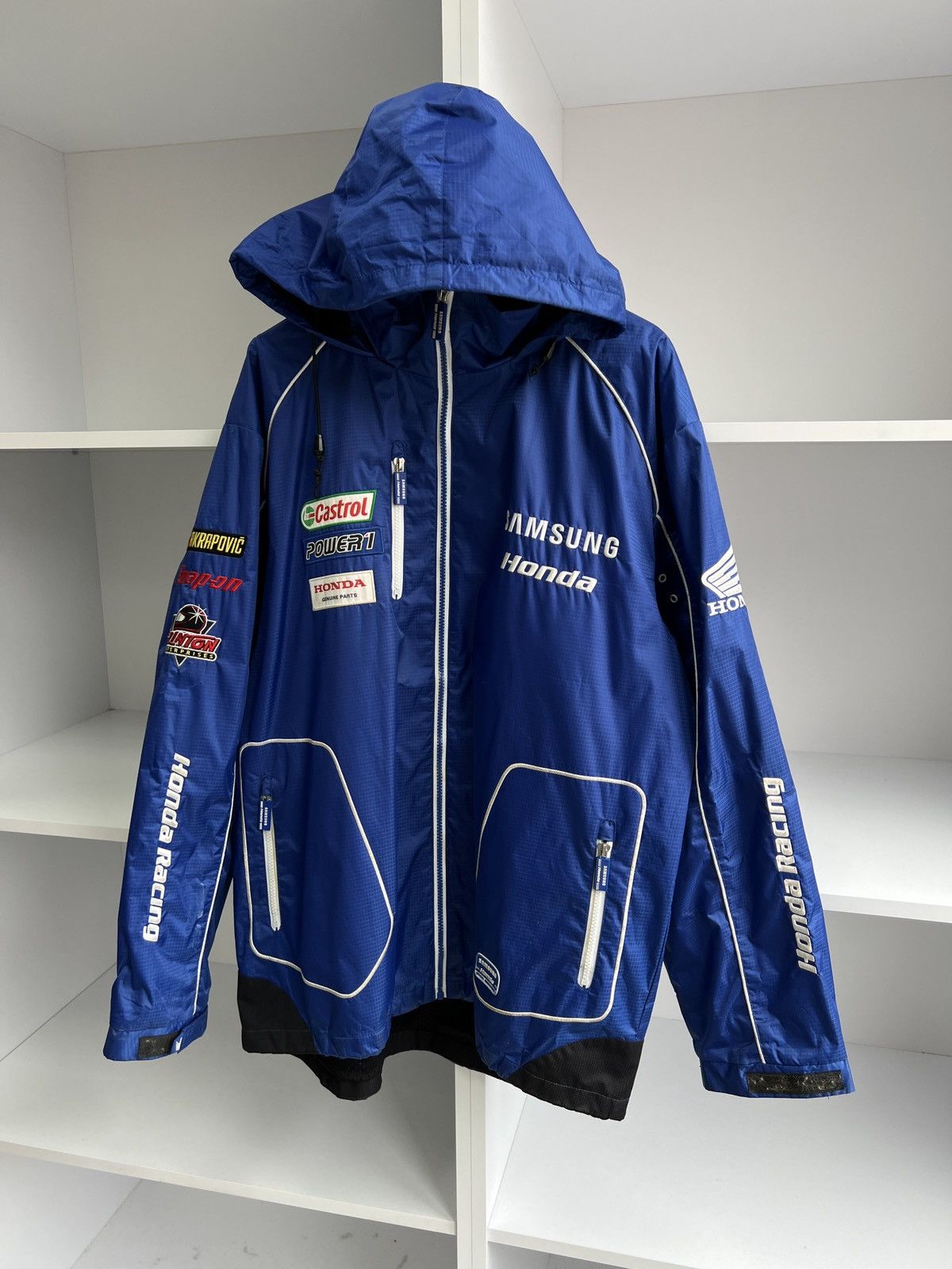 Honda × Vintage Vintage Racing Samsung Honda Racing Jacket Size US XL / EU 56 / 4 - 9 Thumbnail