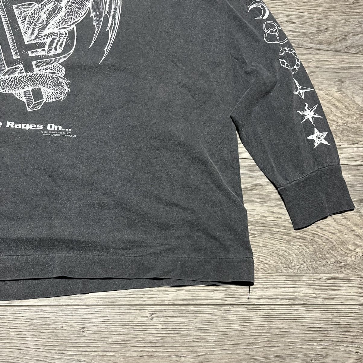 Vintage Deep Purple sweatshirt The Battle Rages Longsleeve Size US XL / EU 56 / 4 - 6 Thumbnail