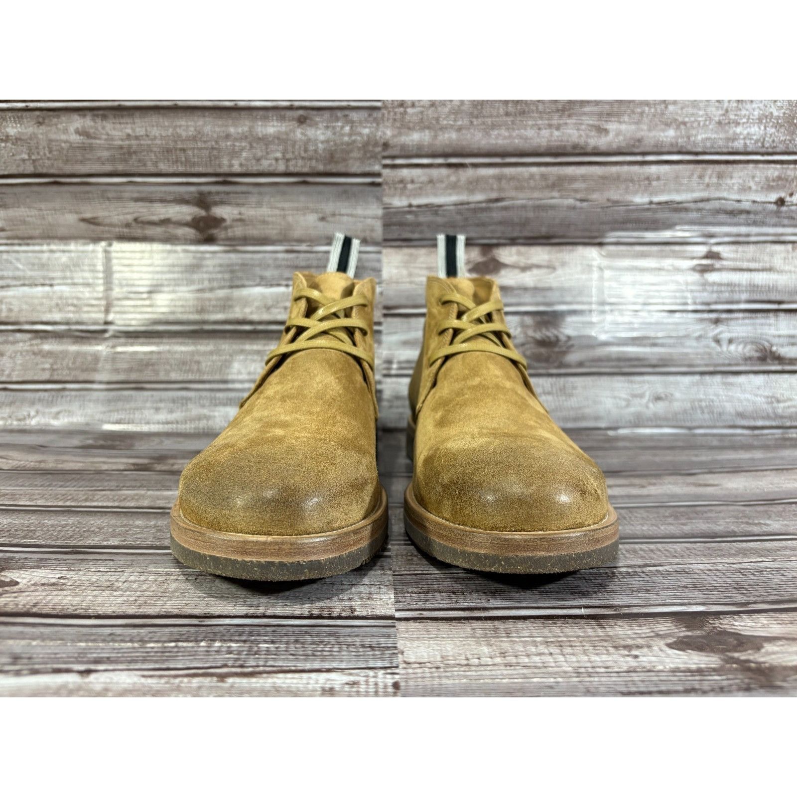 John Varvatos John Varvatos collection Varick Suede Leather Chukka Shoes S Size US 11 / EU 44 - 3 Thumbnail