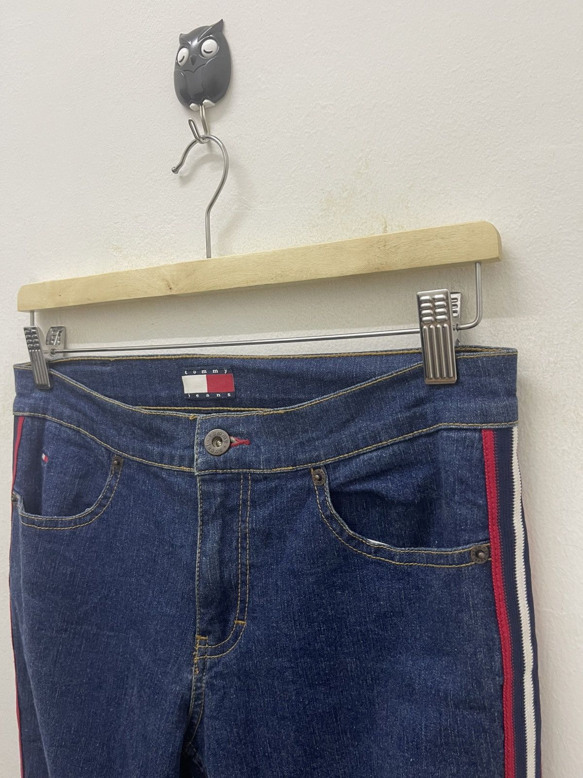 Tommy Jeans Rare Vintage TOMMY JEANS Side Taped Size 28" / US 6 / IT 42 - 6 Thumbnail