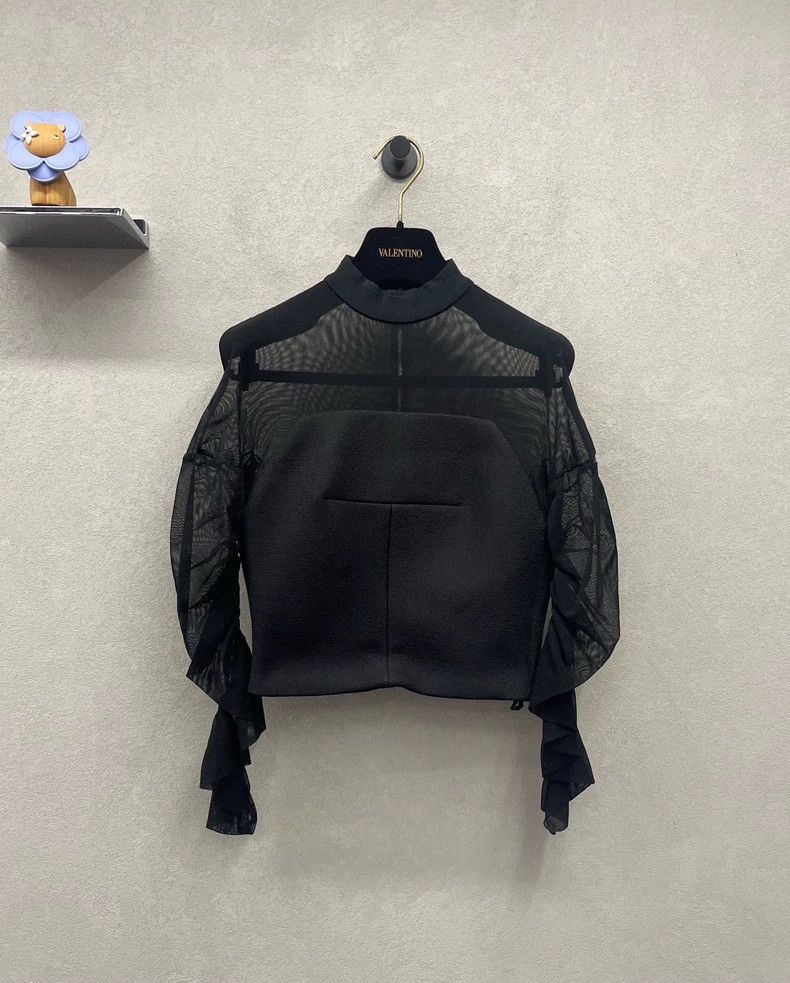 Balenciaga Balenciaga size 36 Black Short Jacket Size XS / US 0-2 / IT 36-38 - 1 Thumbnail