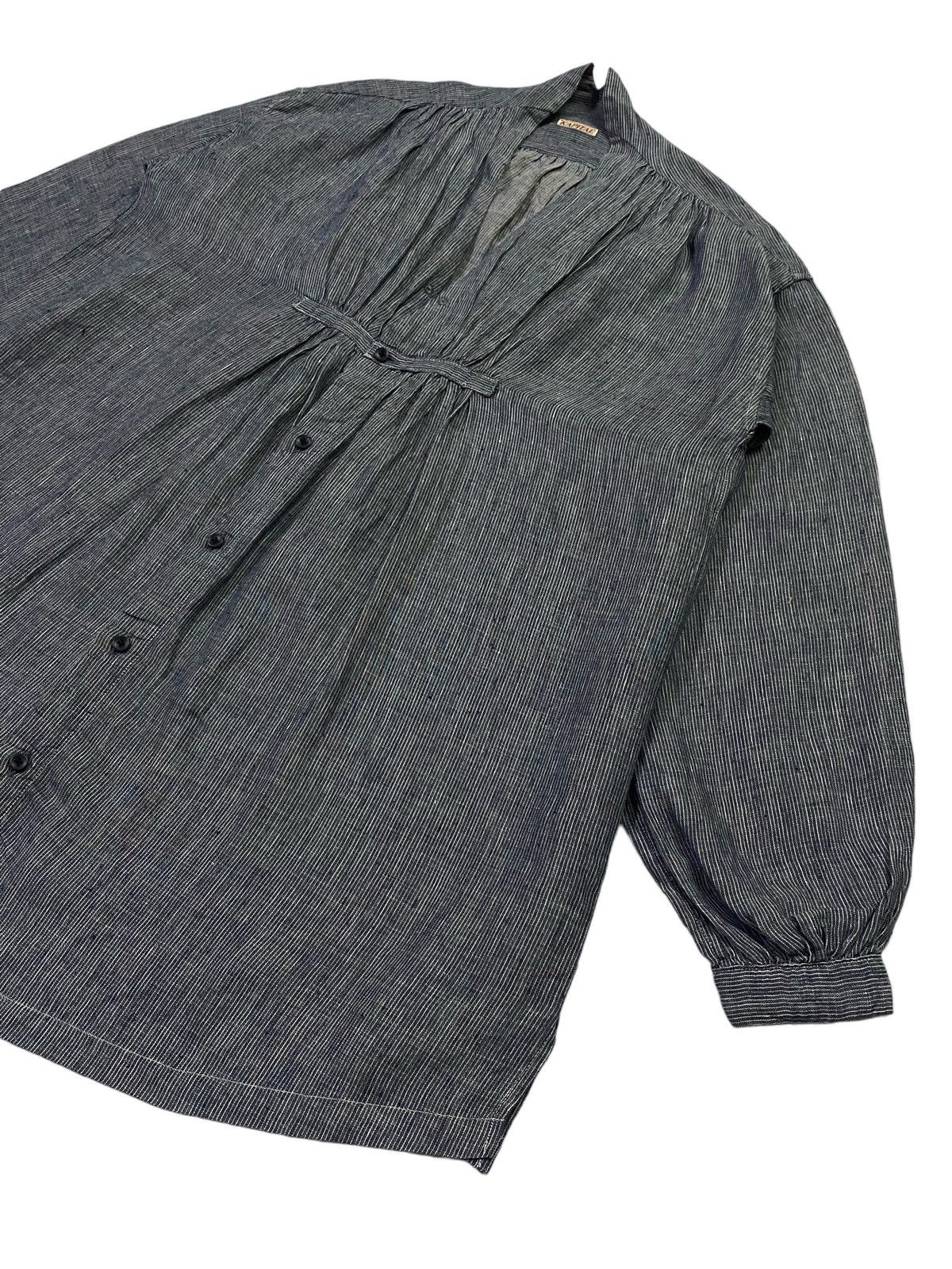Kapital Kapital Linen Blouse Button Ups Size S / US 4 / IT 40 - 17 Thumbnail