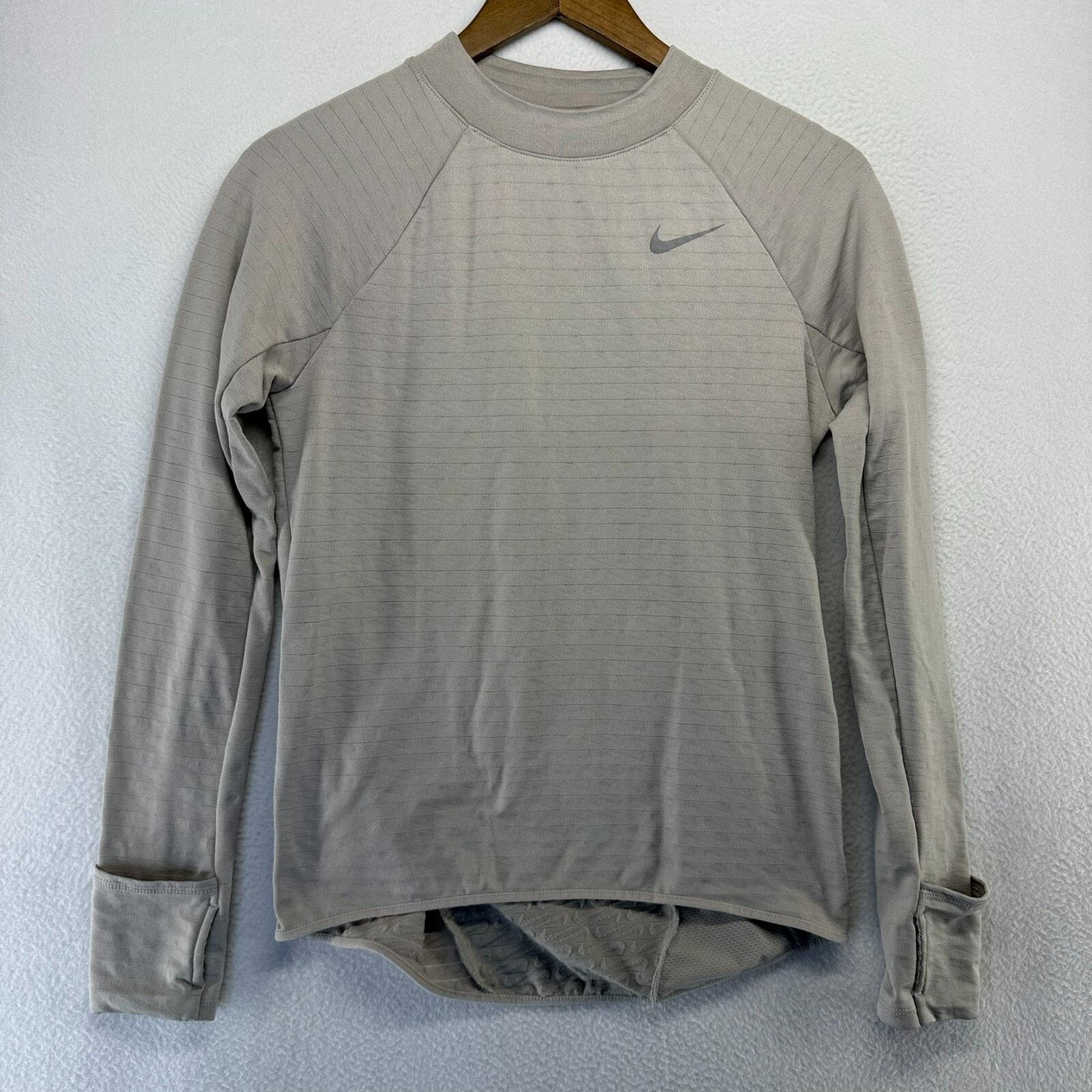 Nike Nike Running Top Women's Extra Small Gray Therm Fit Size XS / US 0-2 / IT 36-38 - 1 Thumbnail