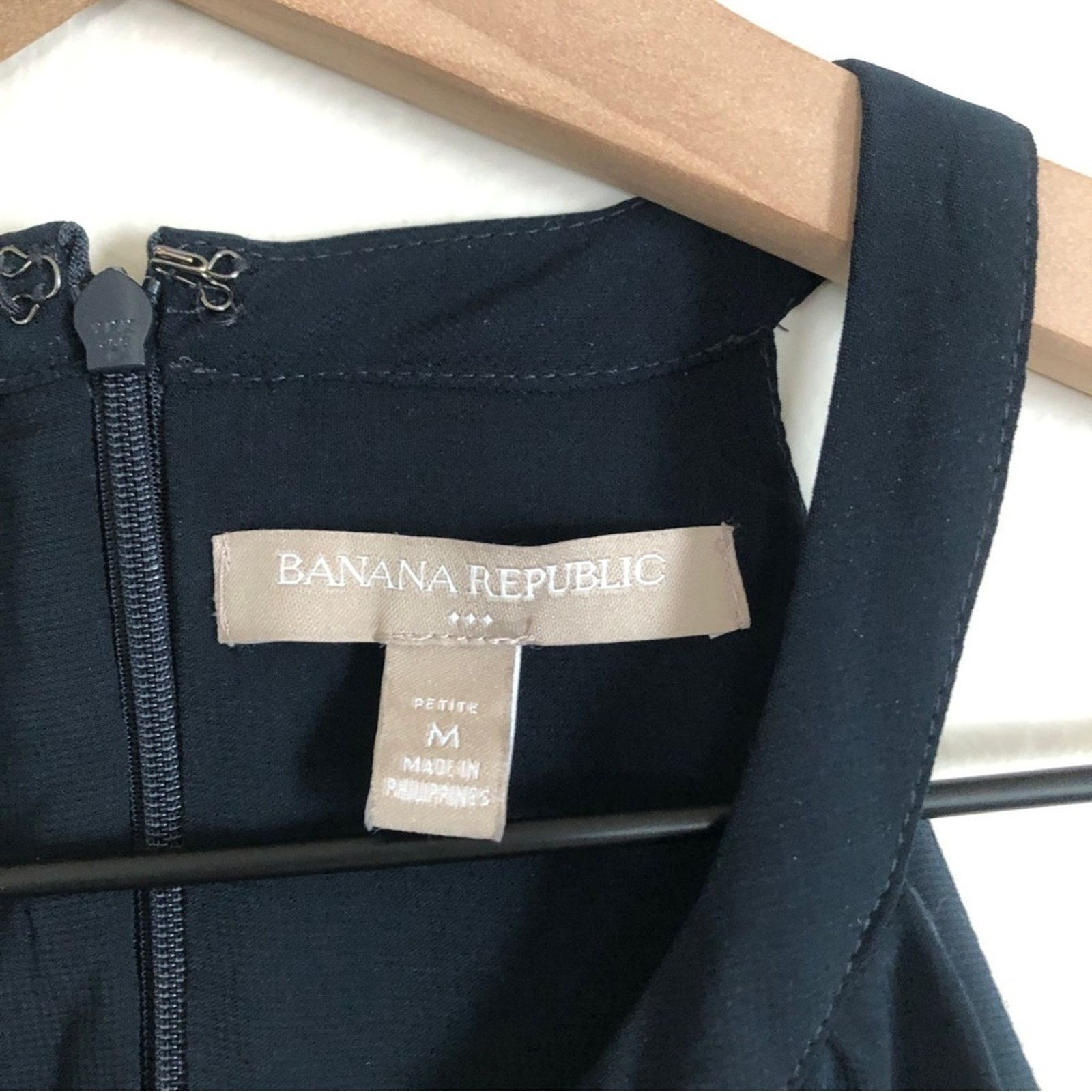 Banana Republic Banana Republic Blue High Neck Keyhole Tank Blouse Top Size M / US 6-8 / IT 42-44 - 4 Thumbnail