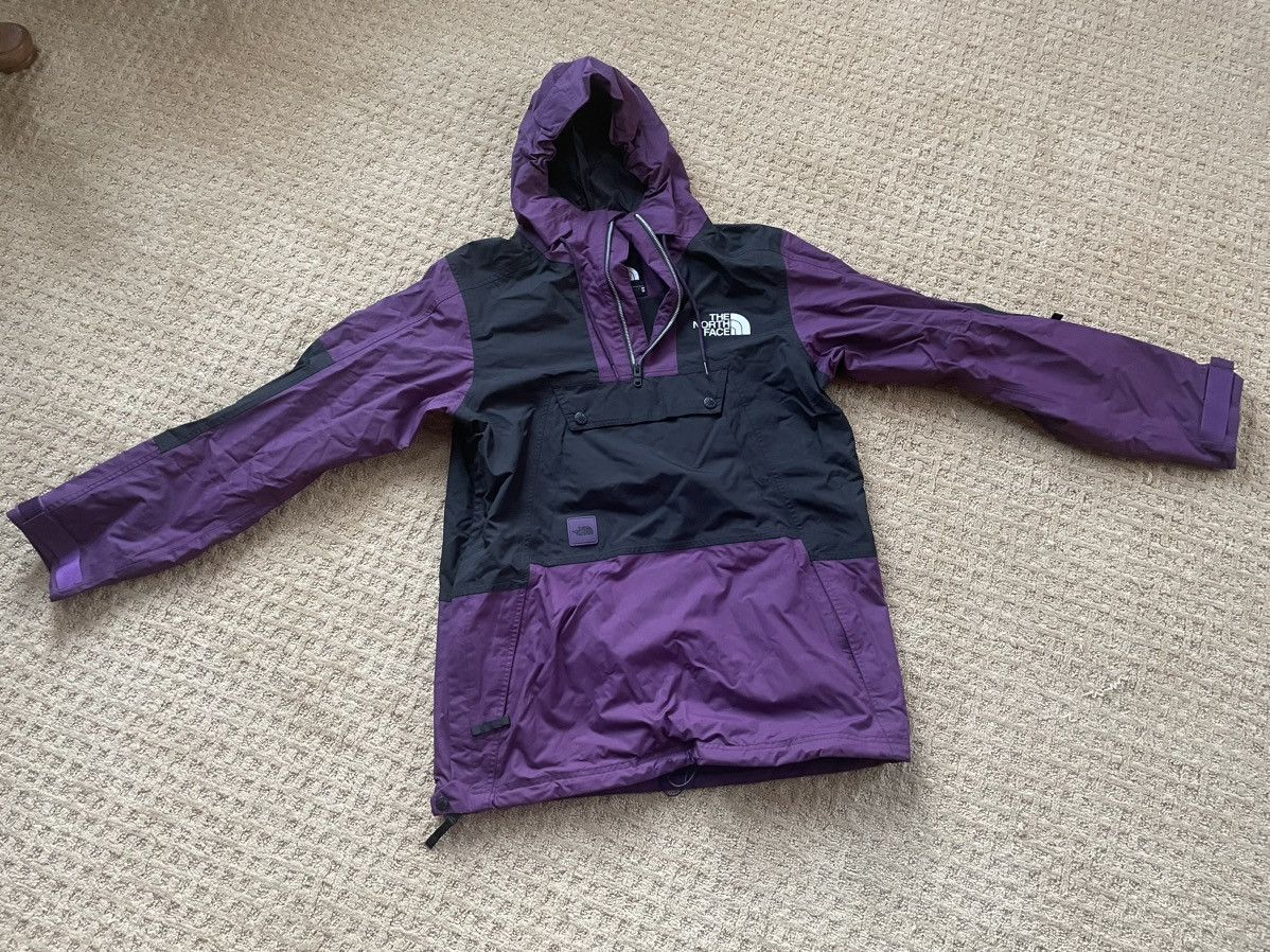 image of The North Face Anorak Jacket Parka in Purple, Men's (Size Medium)
