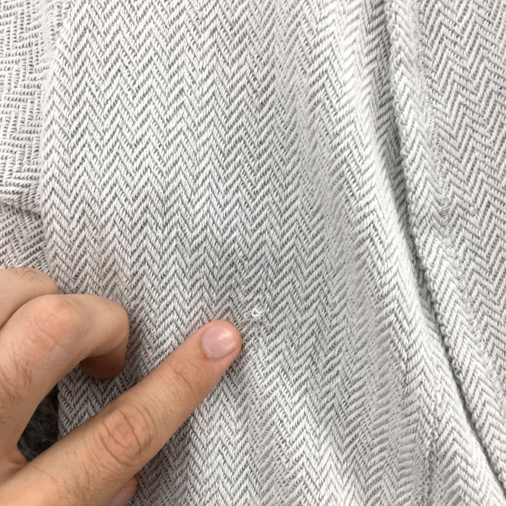 Vintage Maurices Open Front Blazer Coat Jacket Womens XS Gray Cotton Blend Collared NEW Size XS / US 0-2 / IT 36-38 - 7 Thumbnail