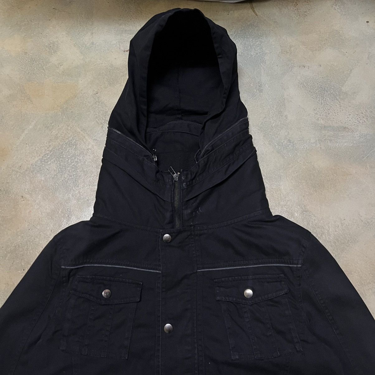 Japanese Brand Clone Devgru Japanese Brand Parka Black Jacket Size US L / EU 52-54 / 3 - 5 Thumbnail