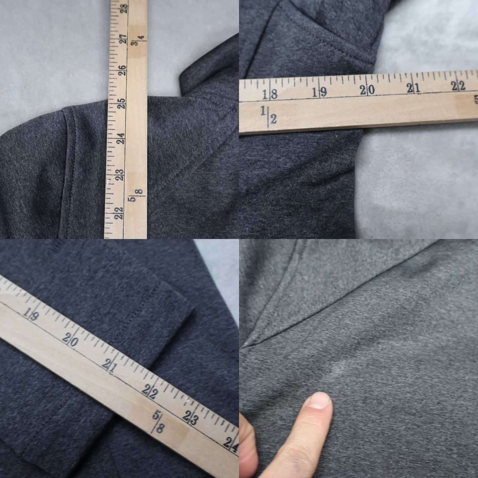 The North Face VINTAGE The North Face Jacket Womens L Grey Ridgeline Softshell WindWall Slim LOGO NWD Size L / US 10 / IT 46 - 10 Thumbnail