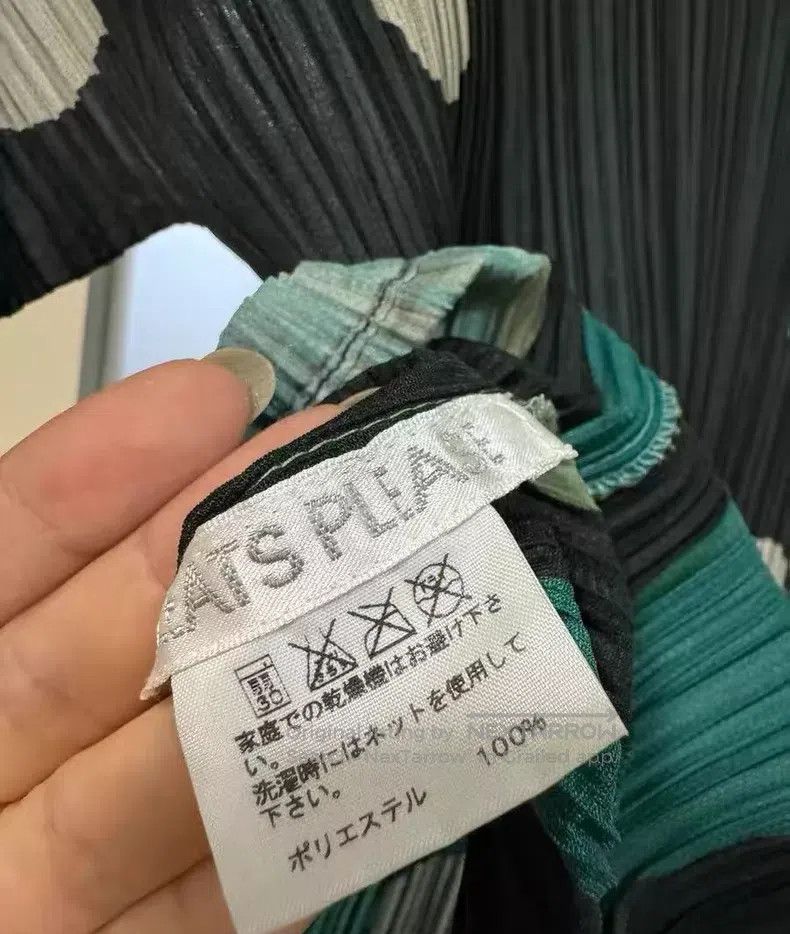 Issey Miyake Issey Miyake Green Long Sleeve Size L / US 10 / IT 46 - 5 Thumbnail