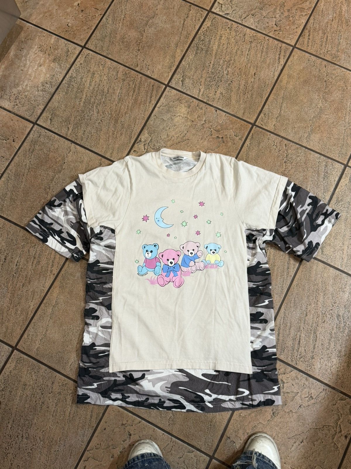 Balenciaga Balenciaga Teddybear Layered T Shirt Size US L / EU 52-54 / 3 - 1 Thumbnail