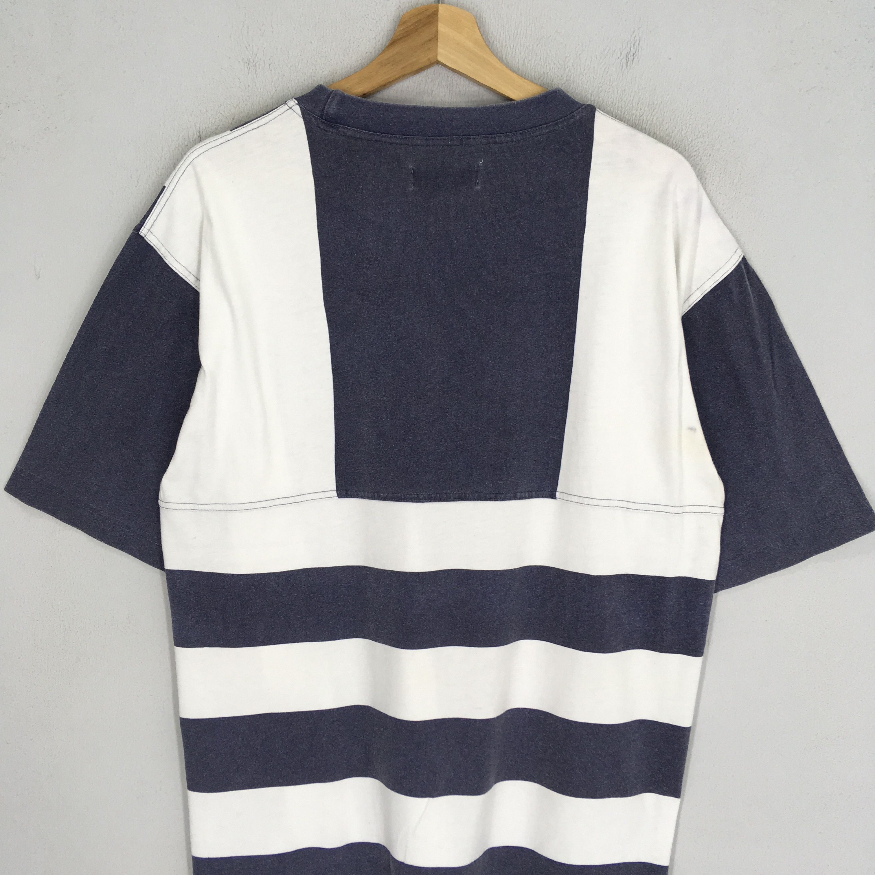 Georges Marciano × Guess × Vintage Vintage Guess Jeans Usa by Georges Marciano Striped Shirt Size US L / EU 52-54 / 3 - 4 Thumbnail