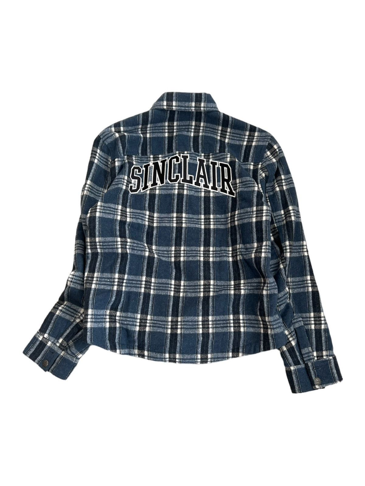 image of Sinclair Global Padded Flannel in Blue, Men's (Size Medium)
