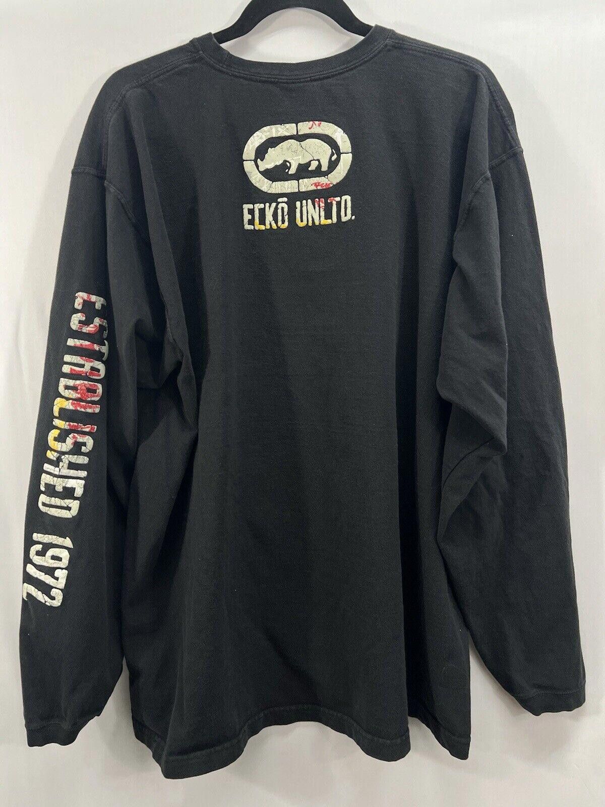 Ecko Unltd. Ecko Unltd Mens 2XL Long Sleeve Y2K, Original Version),#TG Size US XXL / EU 58 / 5 - 3 Thumbnail