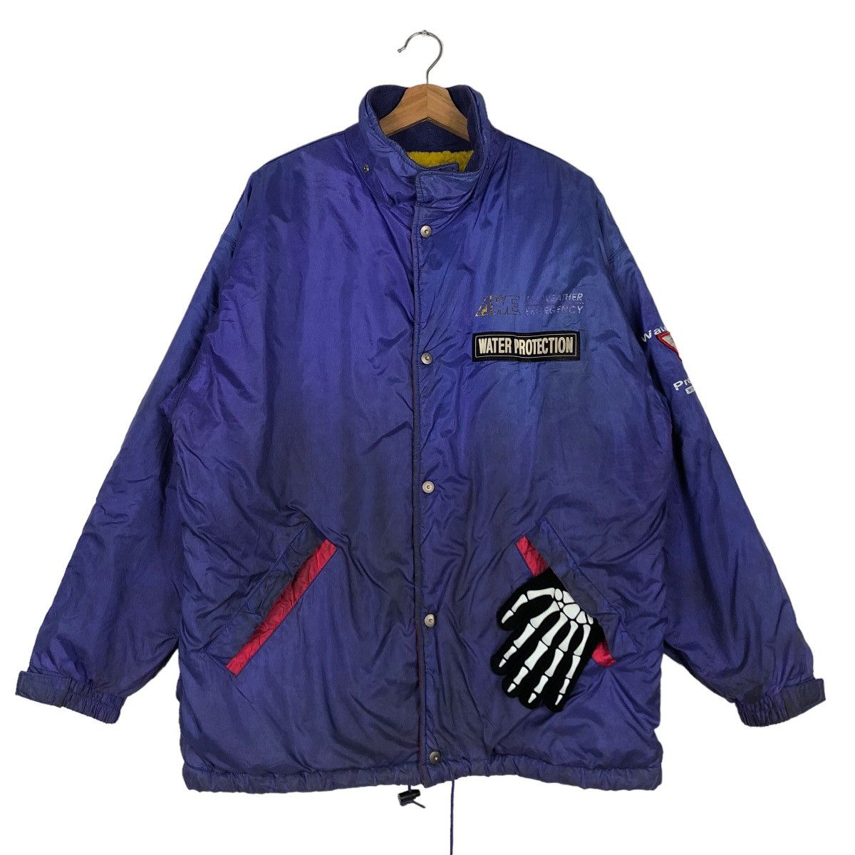 Vintage 🔥90’s VINTAGE YAMAHA COACH JACKET WATER PROTECTIONS Size US M / EU 48-50 / 2 - 2 Thumbnail