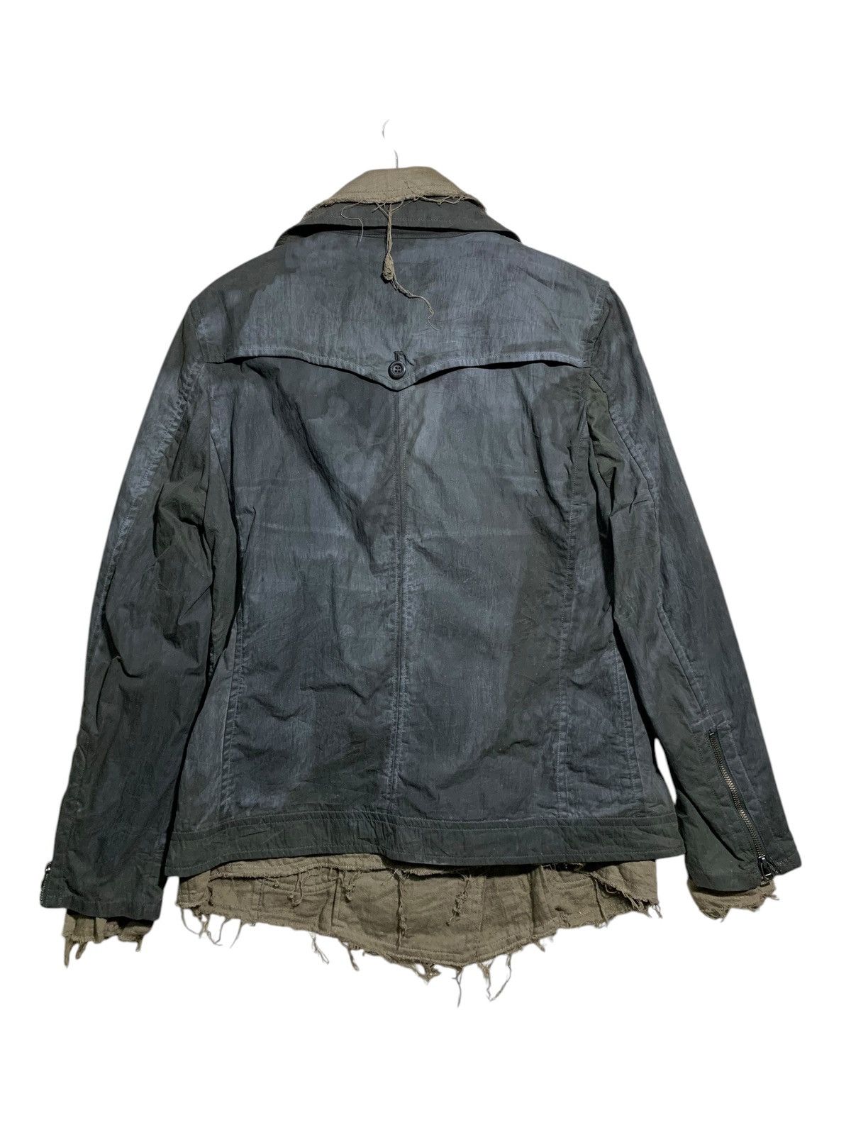 Le Grande Bleu (L.G.B.) 🔥MANIAC WORKS DOUBLE LAYER JACKETS WAXED Size US L / EU 52-54 / 3 - 5 Thumbnail