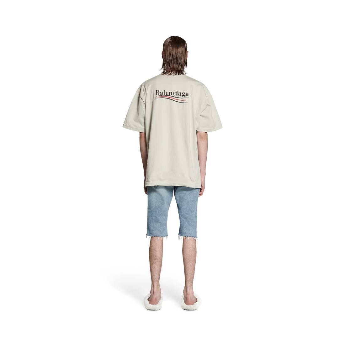 Balenciaga o1bcso1str0625 Slim Shorts in Blue Size US 36 / EU 52 - 4 Thumbnail