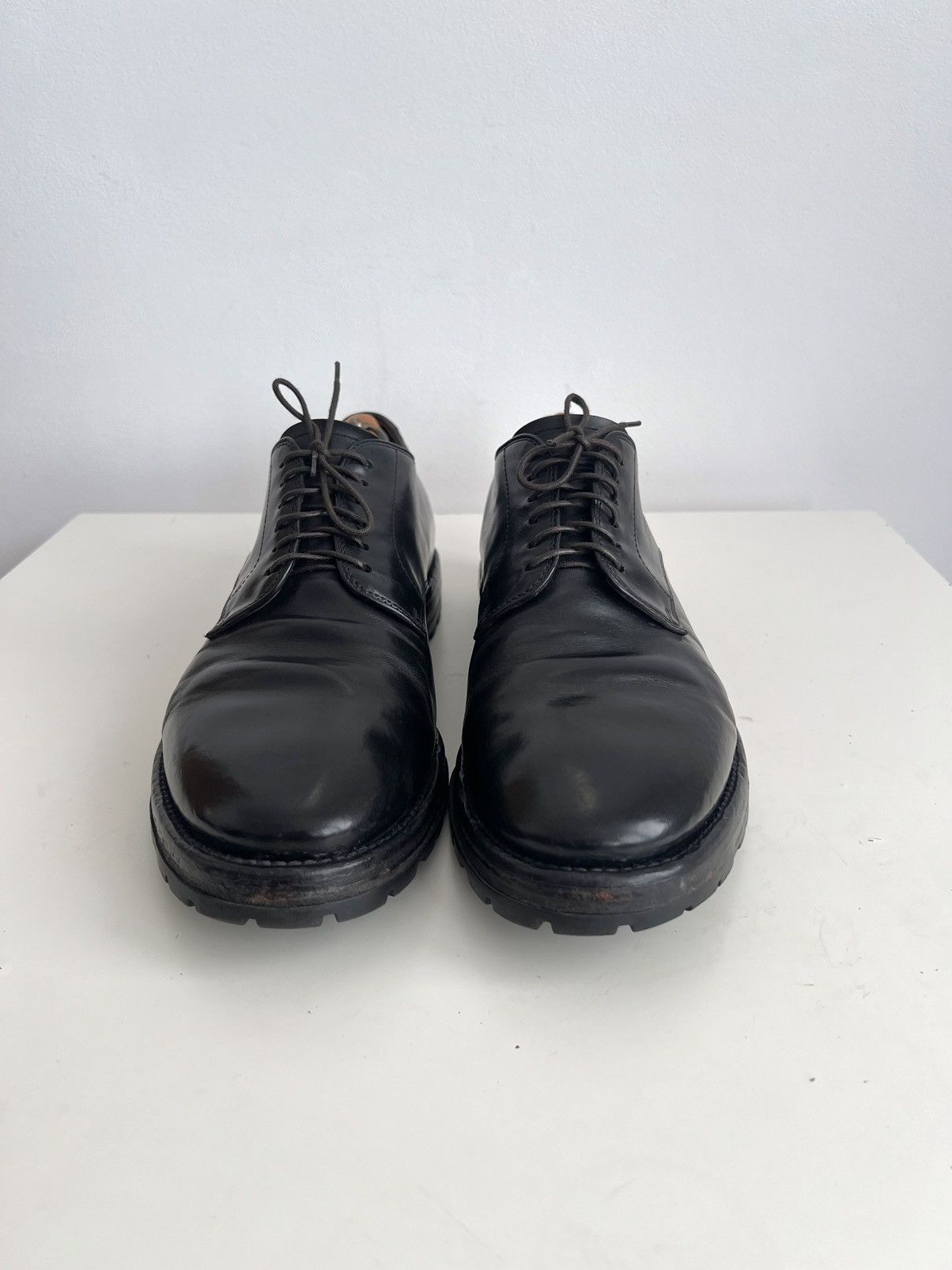 Officine Creative 🔥Officine Creative Aspen 001 Leather Derby Boots Black Size US 10.5 / EU 43-44 - 9 Thumbnail