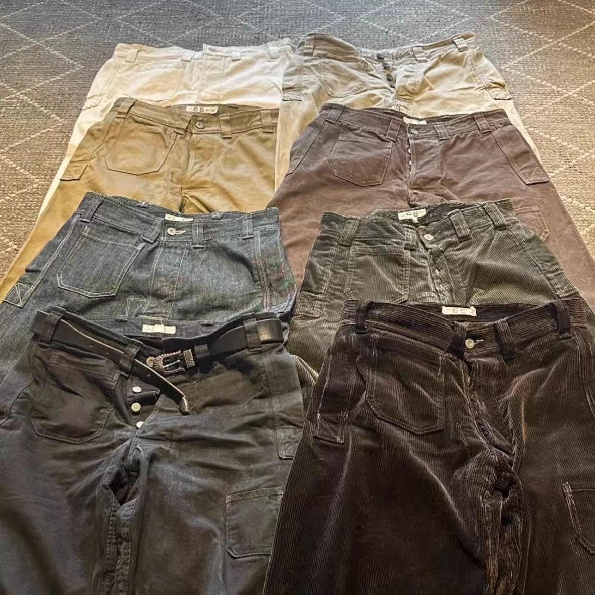 Jelado Jelado John Gluckow Corduroy Painter Pants Size US 28 / EU 44 - 8 Thumbnail