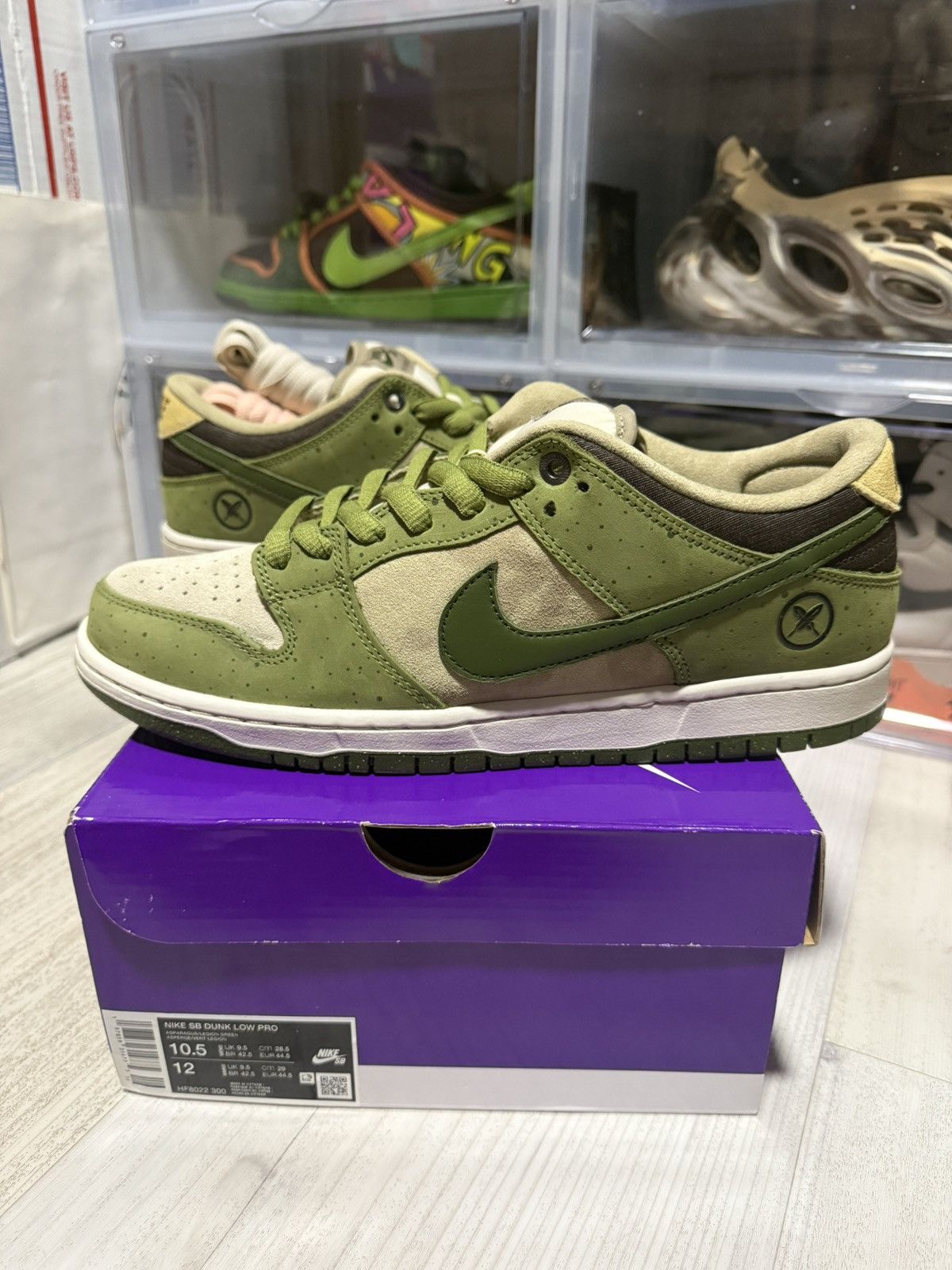 Nike SB Nike SB Dunk Low Yuto Hurigome Matcha Size US 10.5 / EU 43-44 - 1 Thumbnail