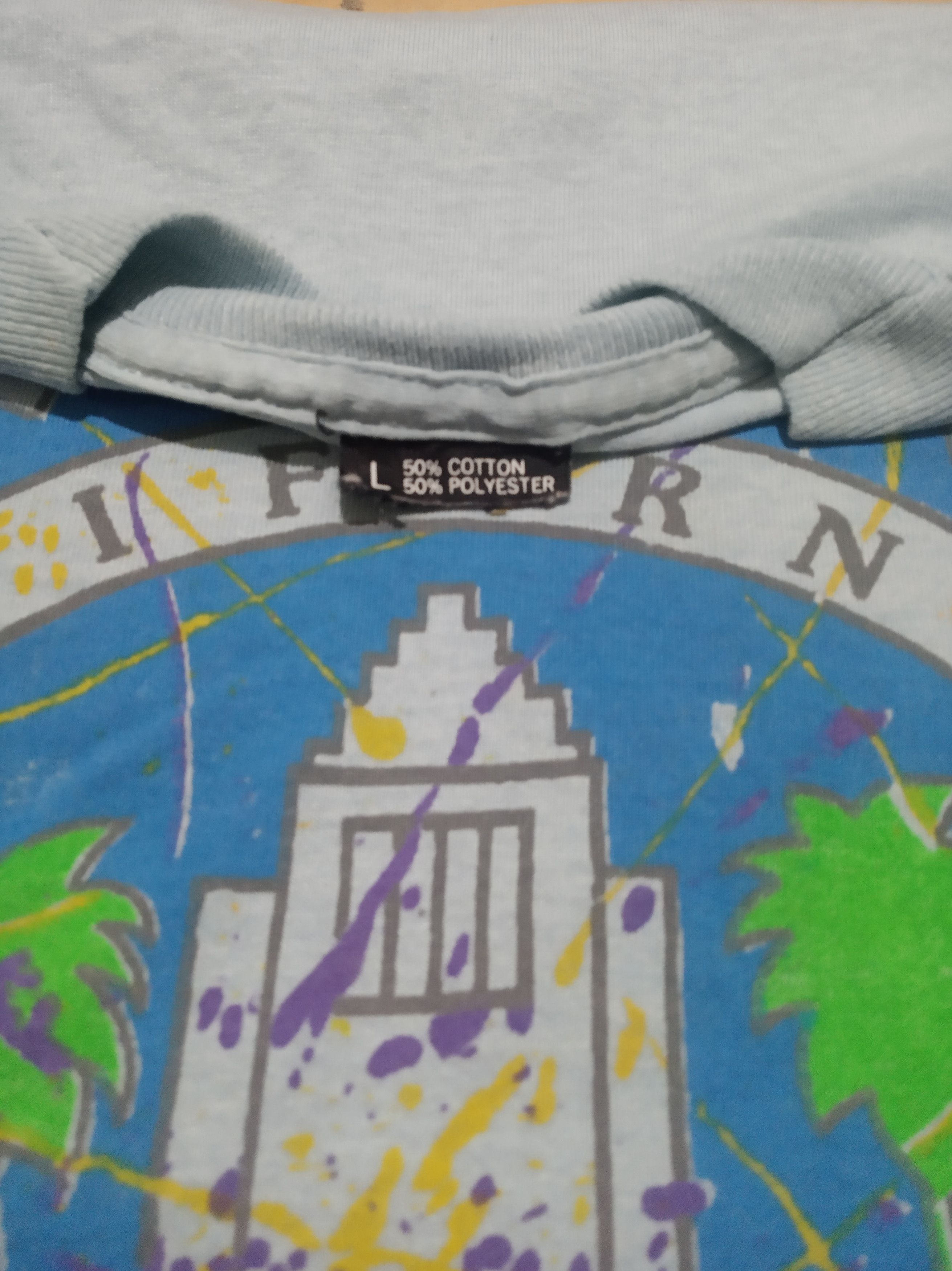 La Gear 80s L.A. GEAR Large sky blue Size US L / EU 52-54 / 3 - 4 Thumbnail