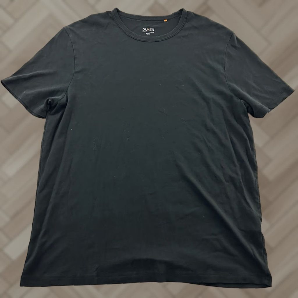Vintage DU/ER Short Sleeve T-Shirt Men's M Black Size US M / EU 48-50 / 2 - 1 Thumbnail