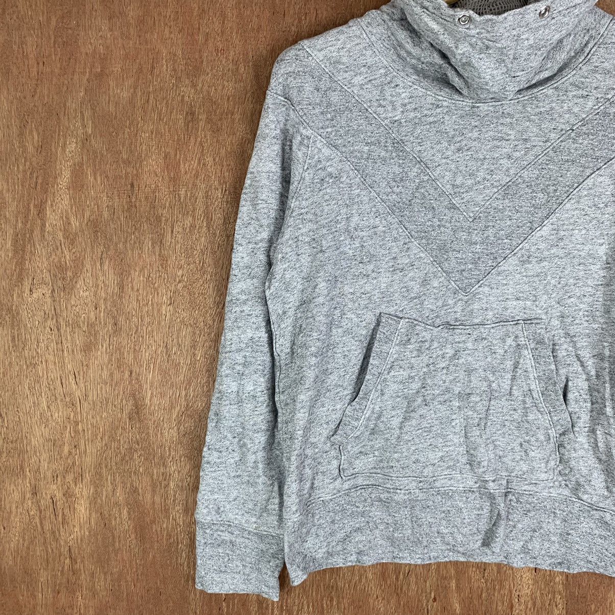 Uniqlo × Vintage Uniqlo Vintage Sweatshirt Hoodie plain Grey #K01532 Size US M / EU 48-50 / 2 - 7 Thumbnail