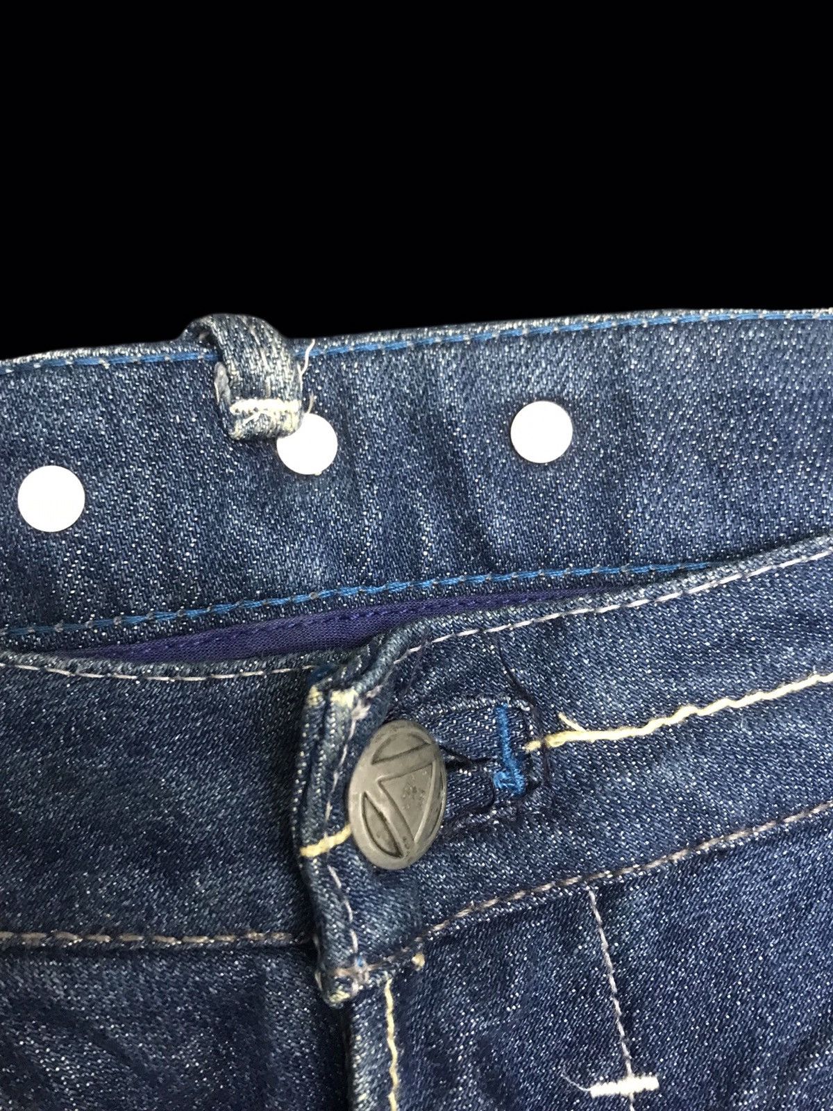 G-Star 💥AVANT GARDE💥GSTAR RAW HI CROTCH SKINNY CURVED DENIM F167 Size US 35 - 9 Thumbnail