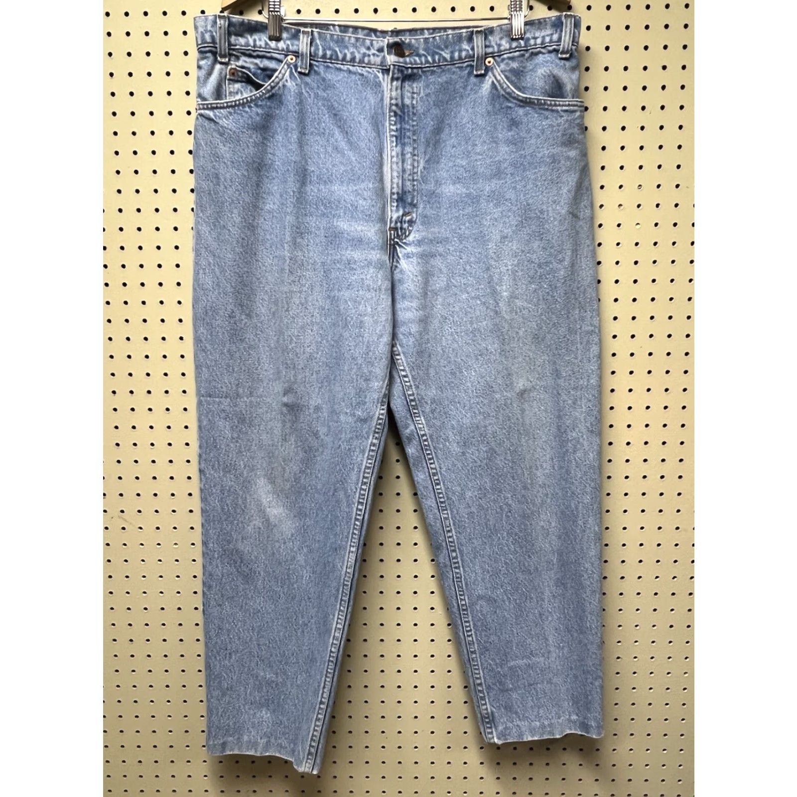 Levi's VINTAGE Levi's 505 Jeans Blue Denim 38x30 USA Made Regular Men Size US 38 / EU 54 - 2 Thumbnail