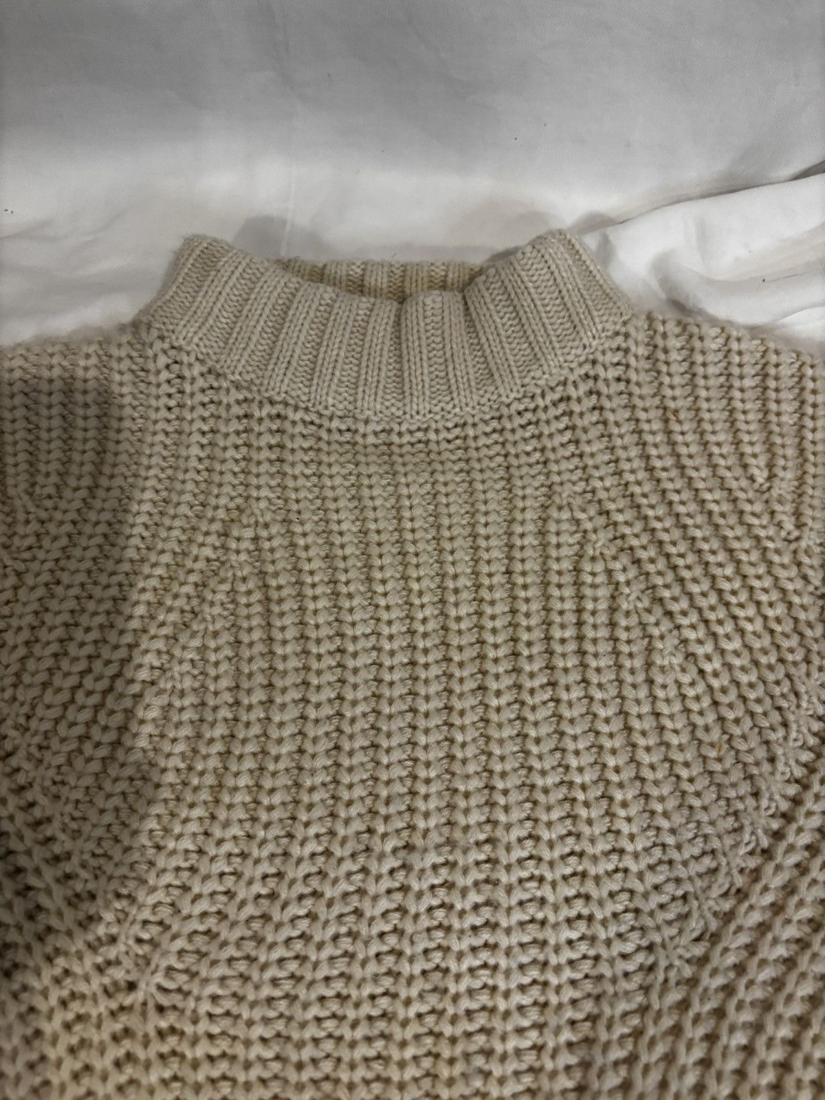 Other Loose creamy Sweater.wt815 Size M / US 6-8 / IT 42-44 - 2 Thumbnail