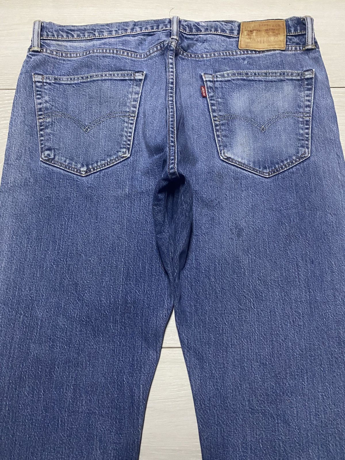 Levi's Vintage Levis 502 Y2K blue Wash Tappered Leg Jeans Size US 36 / EU 52 - 4 Thumbnail