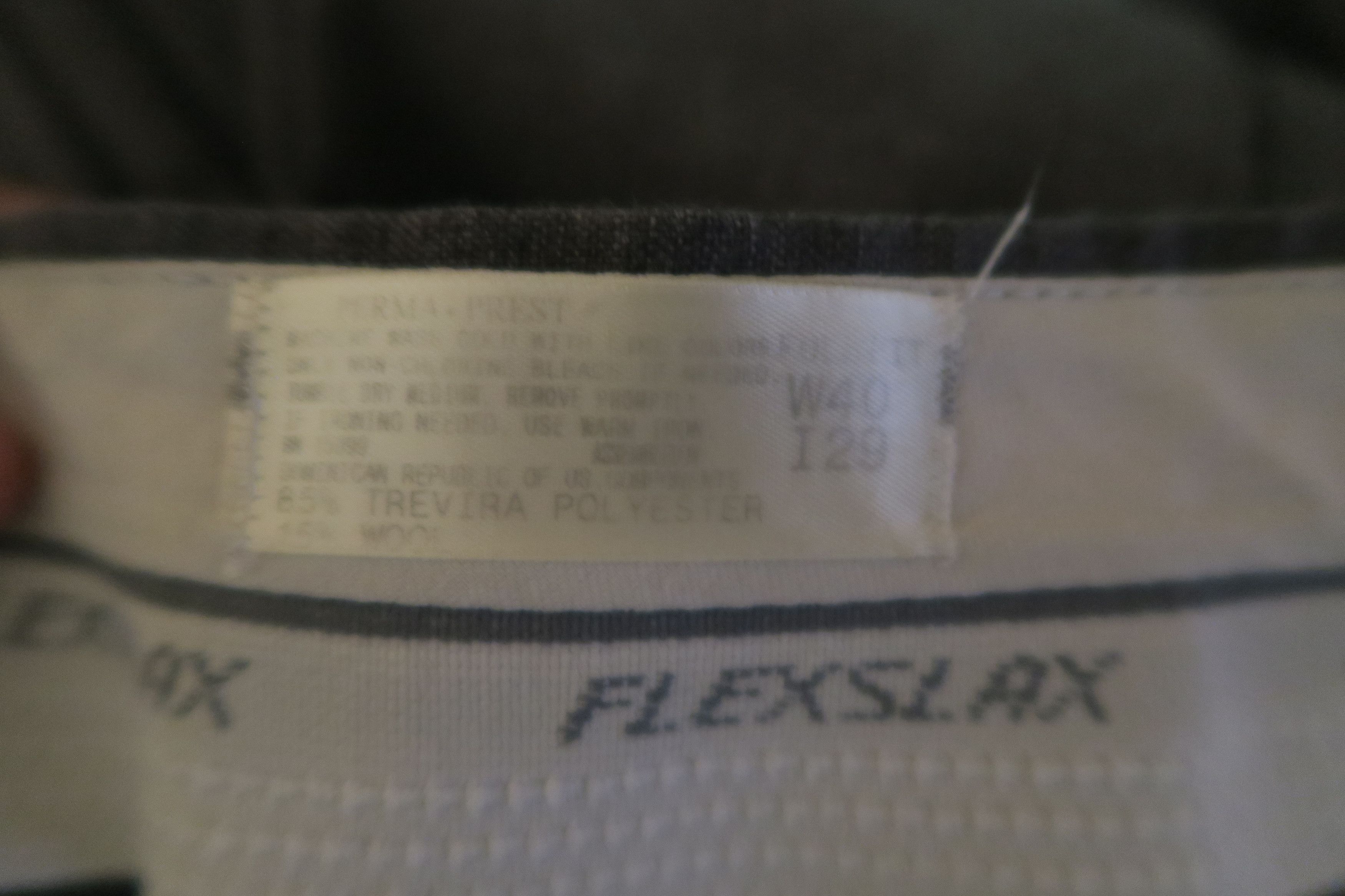 Sears × Vintage Sears Sportswear Perma-Prest Flexslax Slacks Full Fit 40x29 Size US 40 / EU 56 - 4 Thumbnail