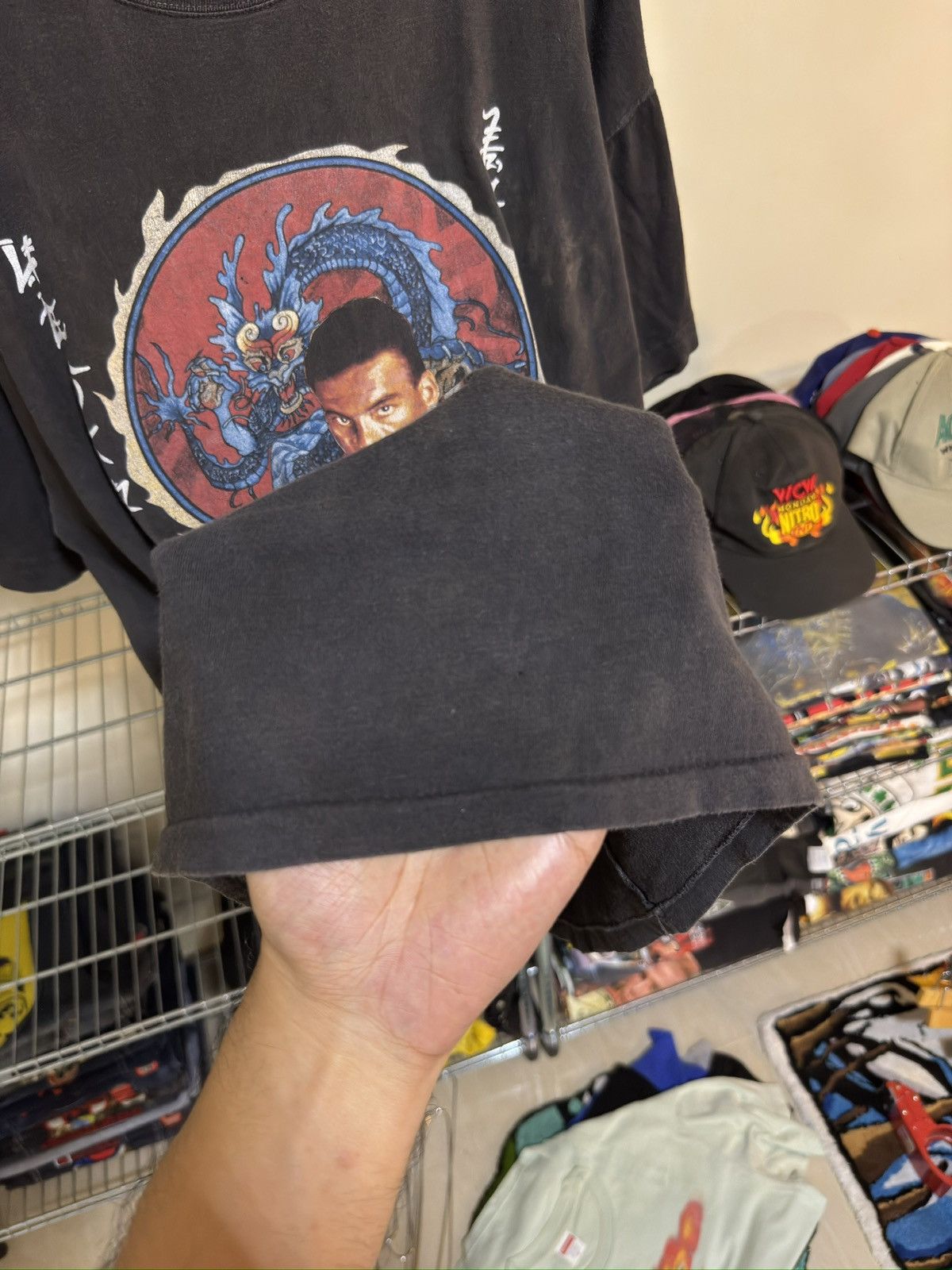 Vintage Vintage van damme double impact 90s tee Size US XXL / EU 58 / 5 - 4 Thumbnail