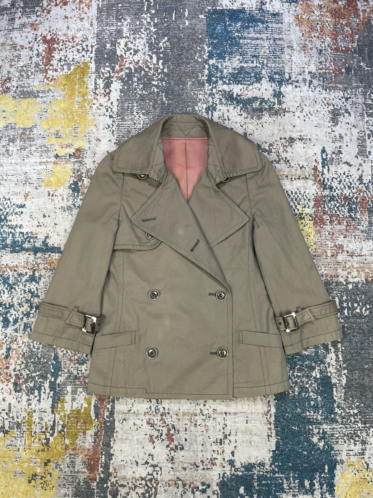 Hysteric Glamour Hysteric Glamour Registered Double Breasted Short Coats Size S / US 4 / IT 40 - 2 Thumbnail