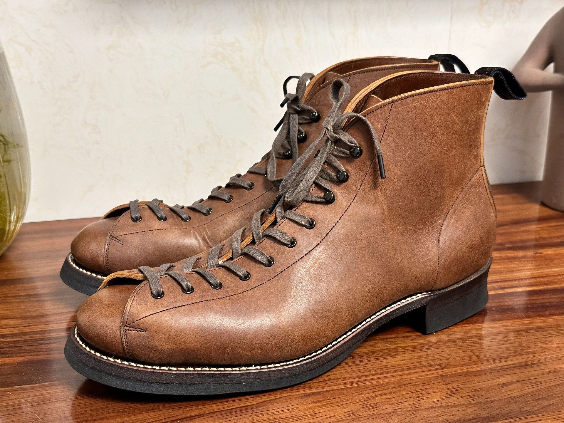 Old Joe Old Joe Horsebutt Monkey Boots 'The Welder' Size US 8.5 / EU 41-42 - 1 Thumbnail