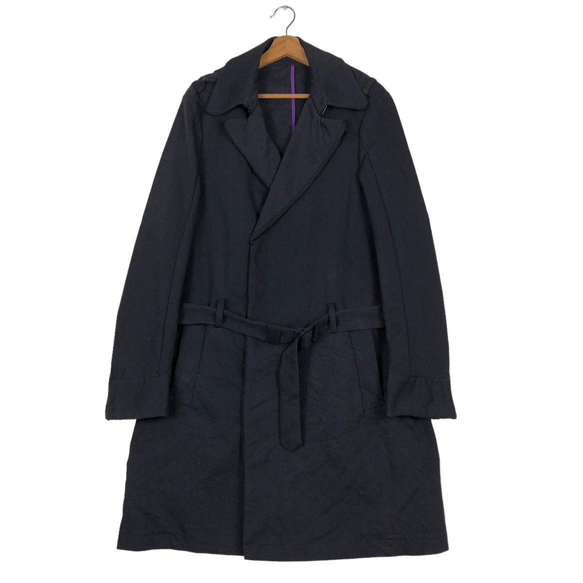 🔥RICH BLACK BELT LONG JACKET BONDAGE DIESEL BLACK GOLD