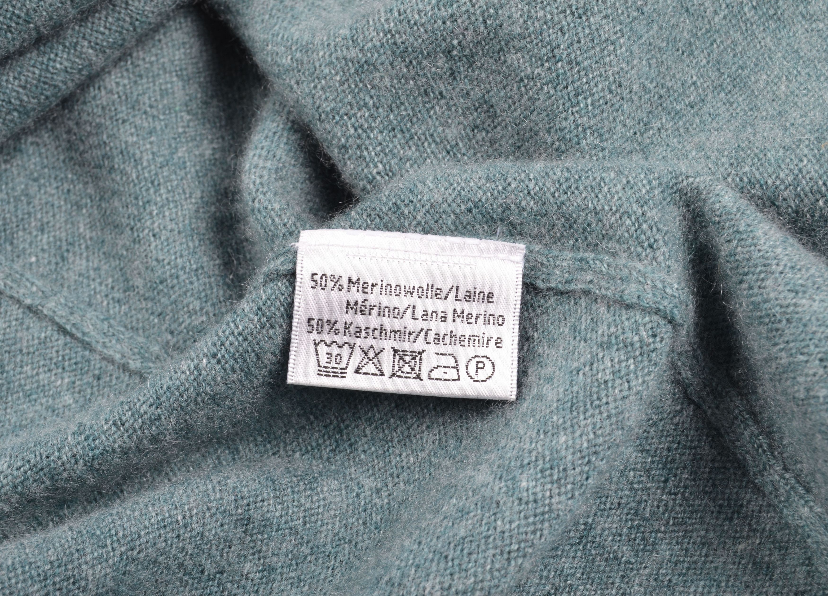 Vintage Cozy Cashmere Collection Teal Cashmere Merino Wool Cardigan Size M / US 6-8 / IT 42-44 - 10 Thumbnail