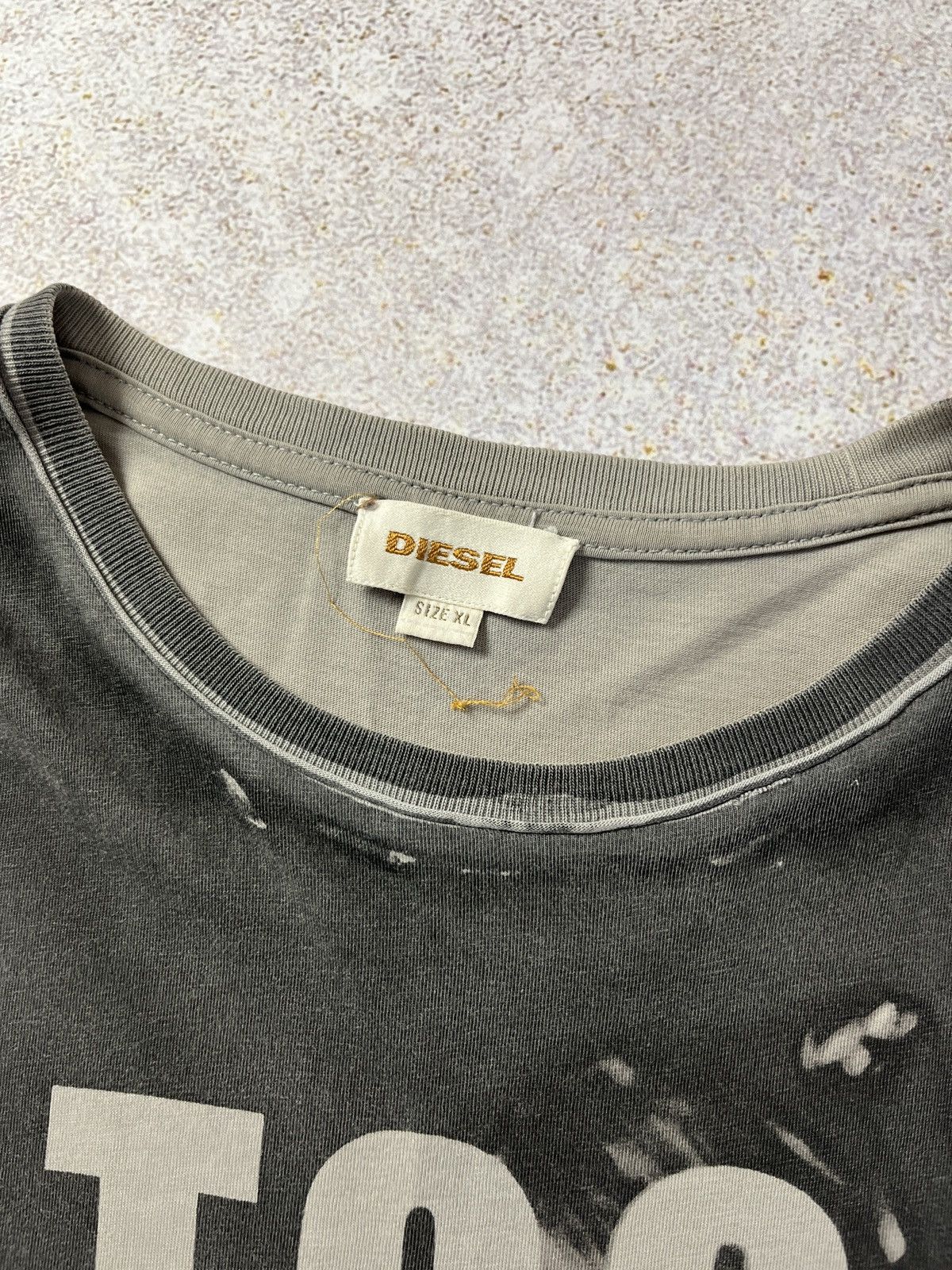 Diesel DIE FOR TOO MUCH FOR ONE WOMEN OVER YOU Diesel Tee Size US XL / EU 56 / 4 - 3 Thumbnail