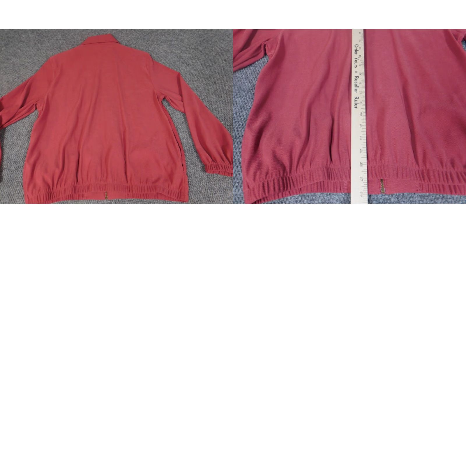 Vintage Alfred Dunner Jacket Womens Medium Pink Floral Full Zip Stretch Knit Embroidered 14 Regular Fallout Peanuts Model N/A No - Size XL / US 12-14 / IT 48-50 - 8 Thumbnail