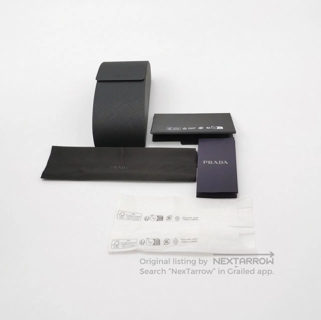 Prada Prada Logo Eyewear for Stylish Flair. Size ONE SIZE - 7 Thumbnail