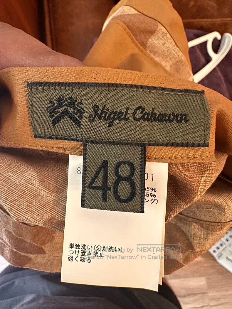 Nigel Cabourn Nigel Cabourn Double face camouflage hooded waterproof jac Size US M / EU 48-50 / 2 - 6 Thumbnail