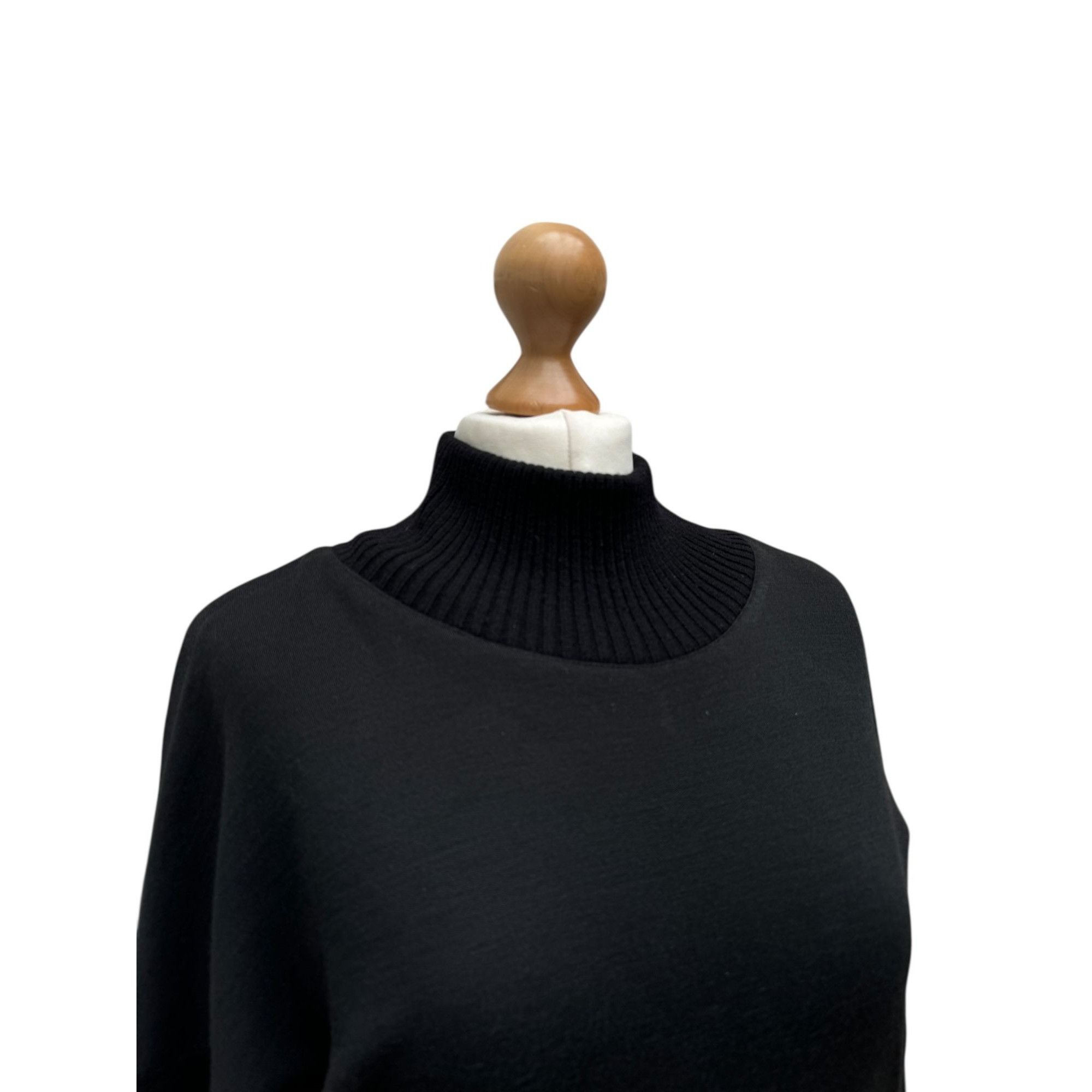 Alaia Vintage Black Wool Dress Size M / US 6-8 / IT 42-44 - 4 Thumbnail