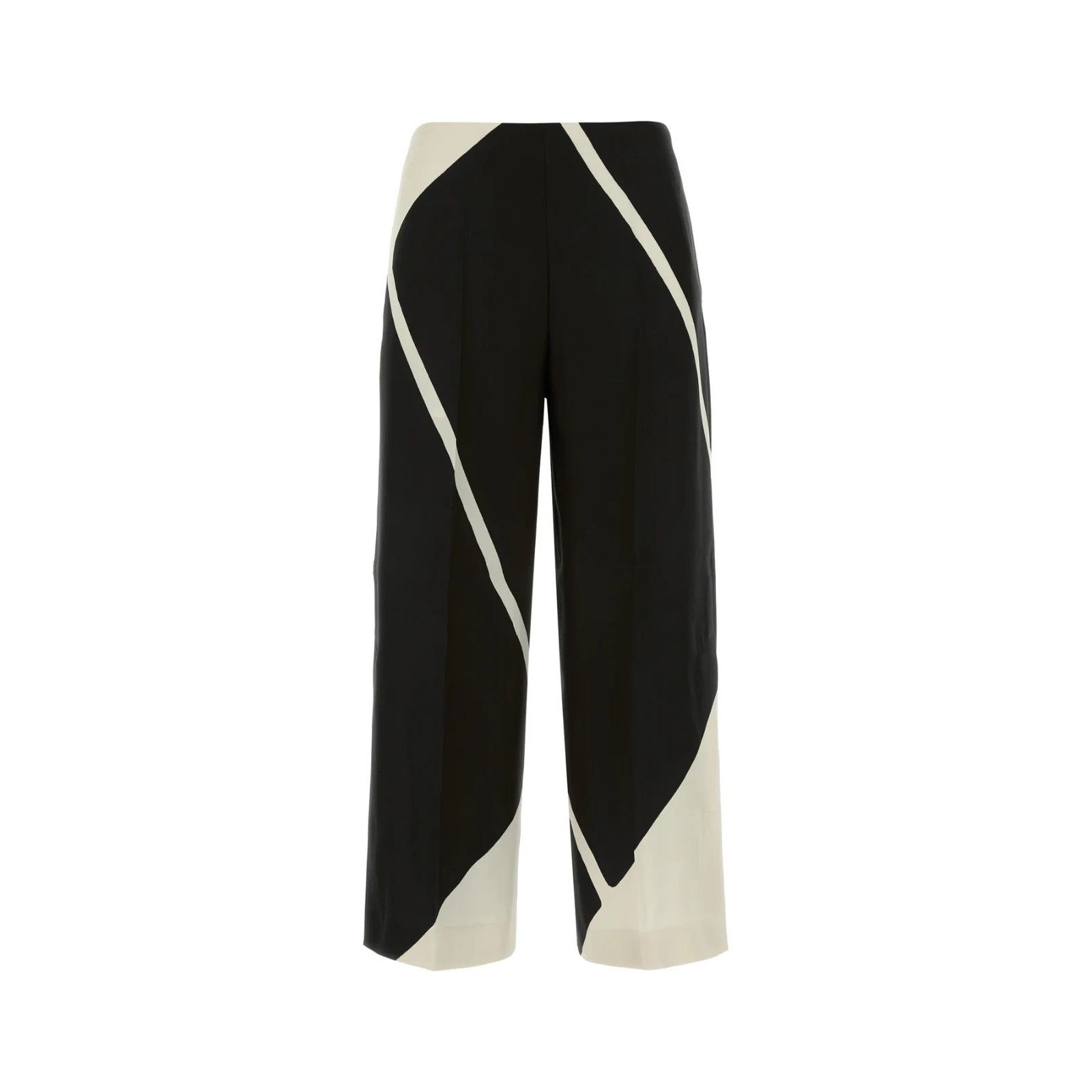Alberta Ferretti ALBERTA FERRETTI Two-Tone Viscose Pant New & Authentic (Wome Size 27" / US 4 / IT 40 - 1 Thumbnail