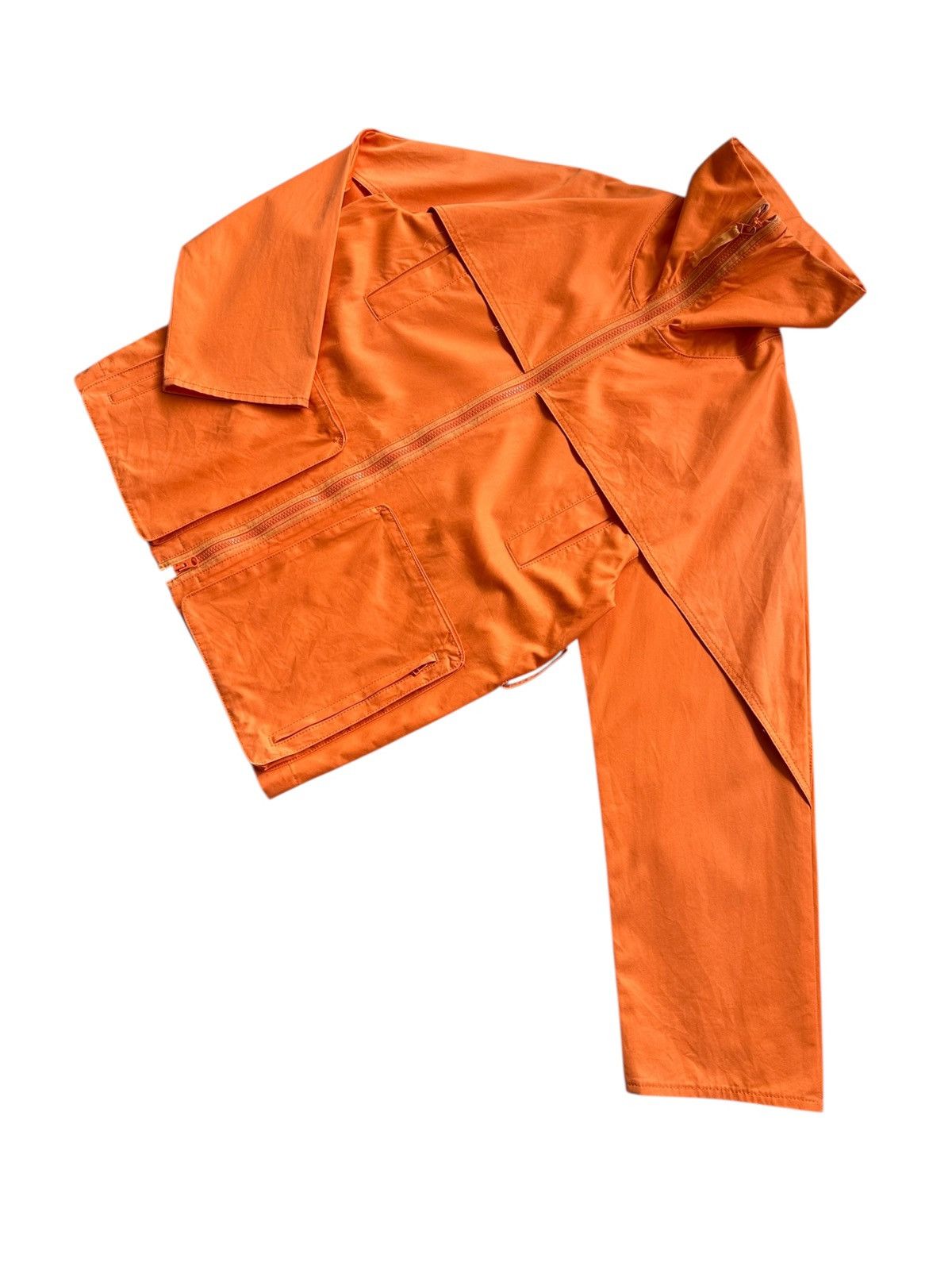 Krizia Uomo 00’s EVEX By Krizia high-neck parka zipper jacket Size US M / EU 48-50 / 2 - 3 Thumbnail