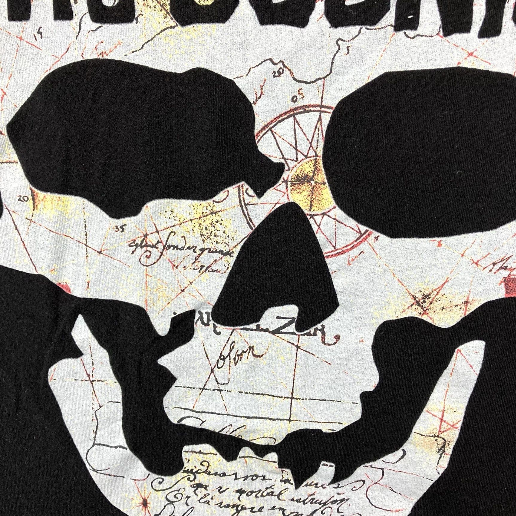 Vintage Mens Goonies T Shirt 3XL Black Skull Map Retro 80s Front Graphic Crew Neck Short Sleeve Baseball Graphic Tee Men Size US XXL / EU 58 / 5 - 7 Thumbnail