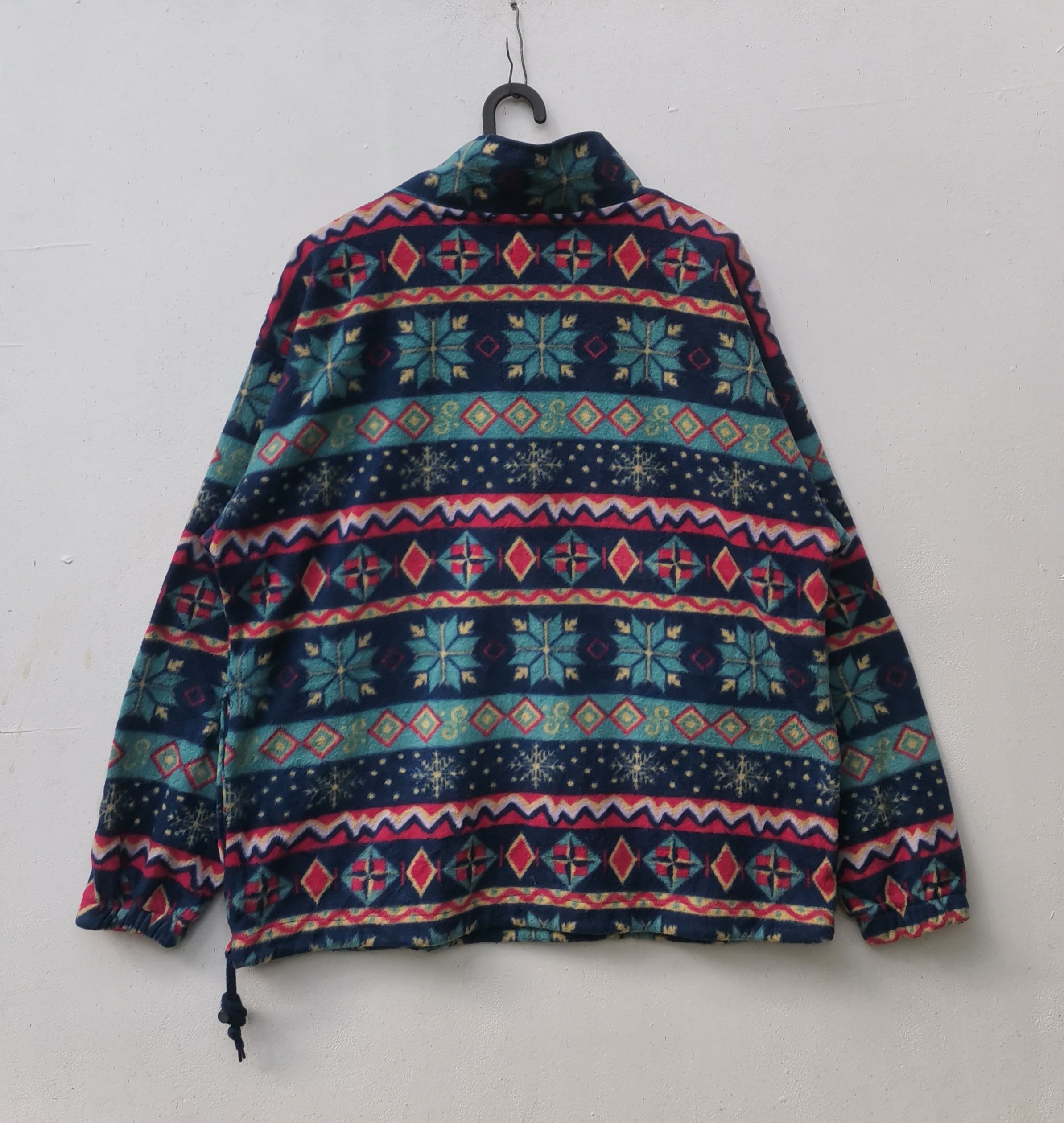 Designer × Vintage Rare Phantom Wrap by UNION MADE fleece jacket Size US XL / EU 56 / 4 - 3 Thumbnail