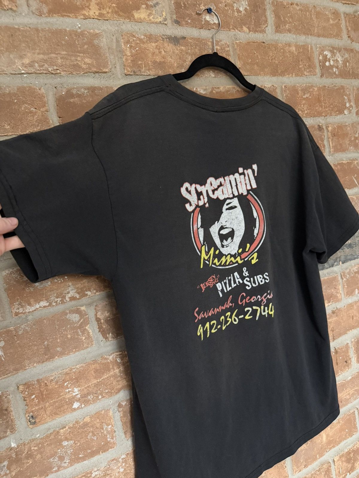 Vintage 🔥Vintage/Distressed Screamin’ Mimi’s T Shirt🔥 Size US XL / EU 56 / 4 - 5 Thumbnail