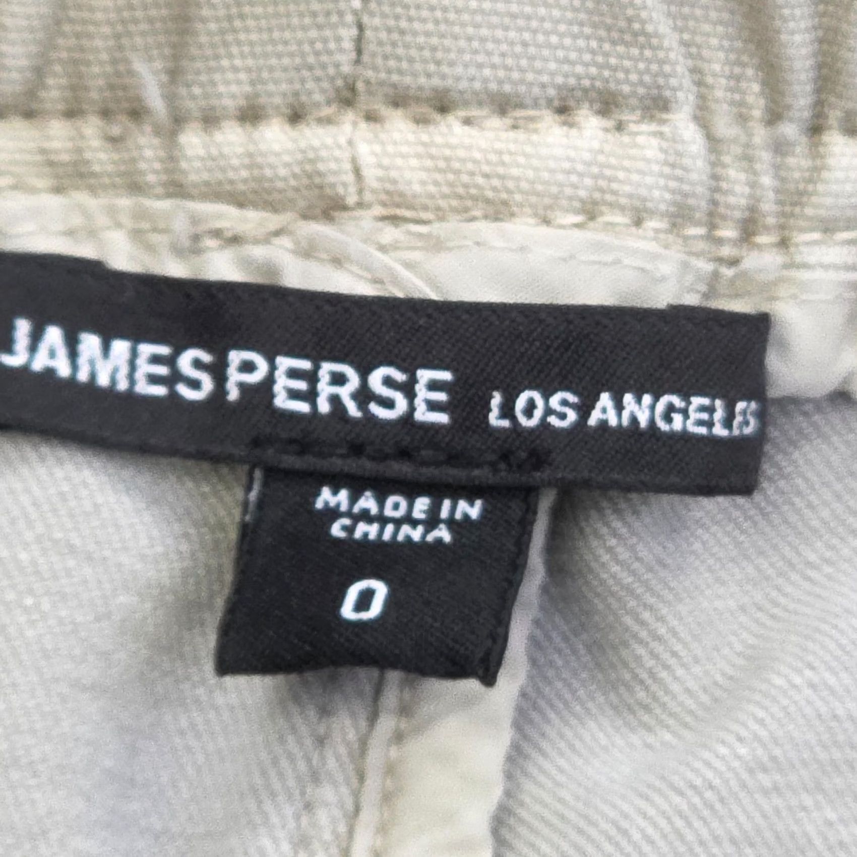 James Perse James Perse Pants Jogger Women's 0 Beige Drawstring Cotton Stretch Size 25" / US 0 / IT 36 - 6 Thumbnail