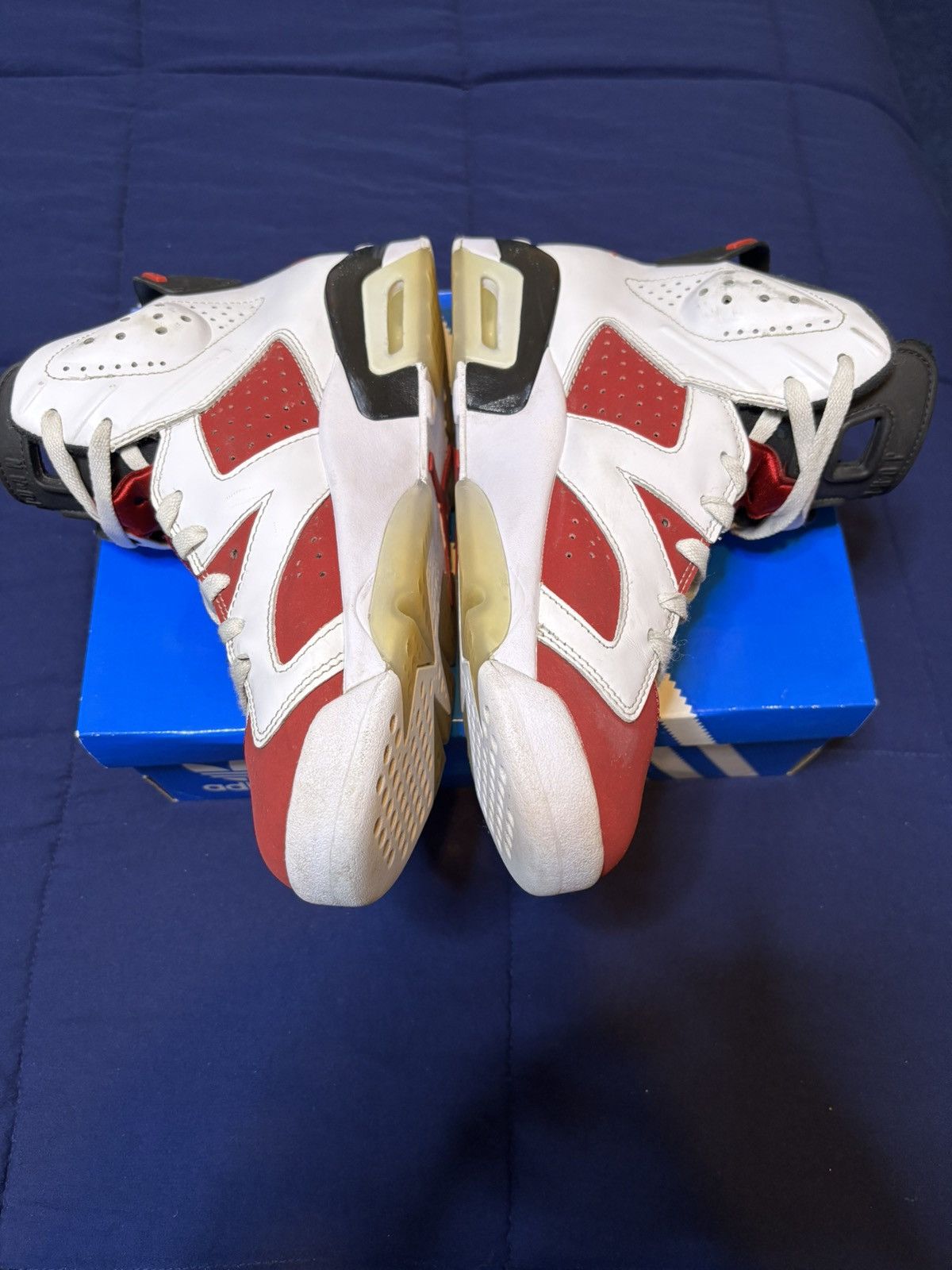 Jordan Brand Jordan 6 Retro OG Carmine 2021 Size 8.5 Size US 8.5 / EU 41-42 - 4 Thumbnail