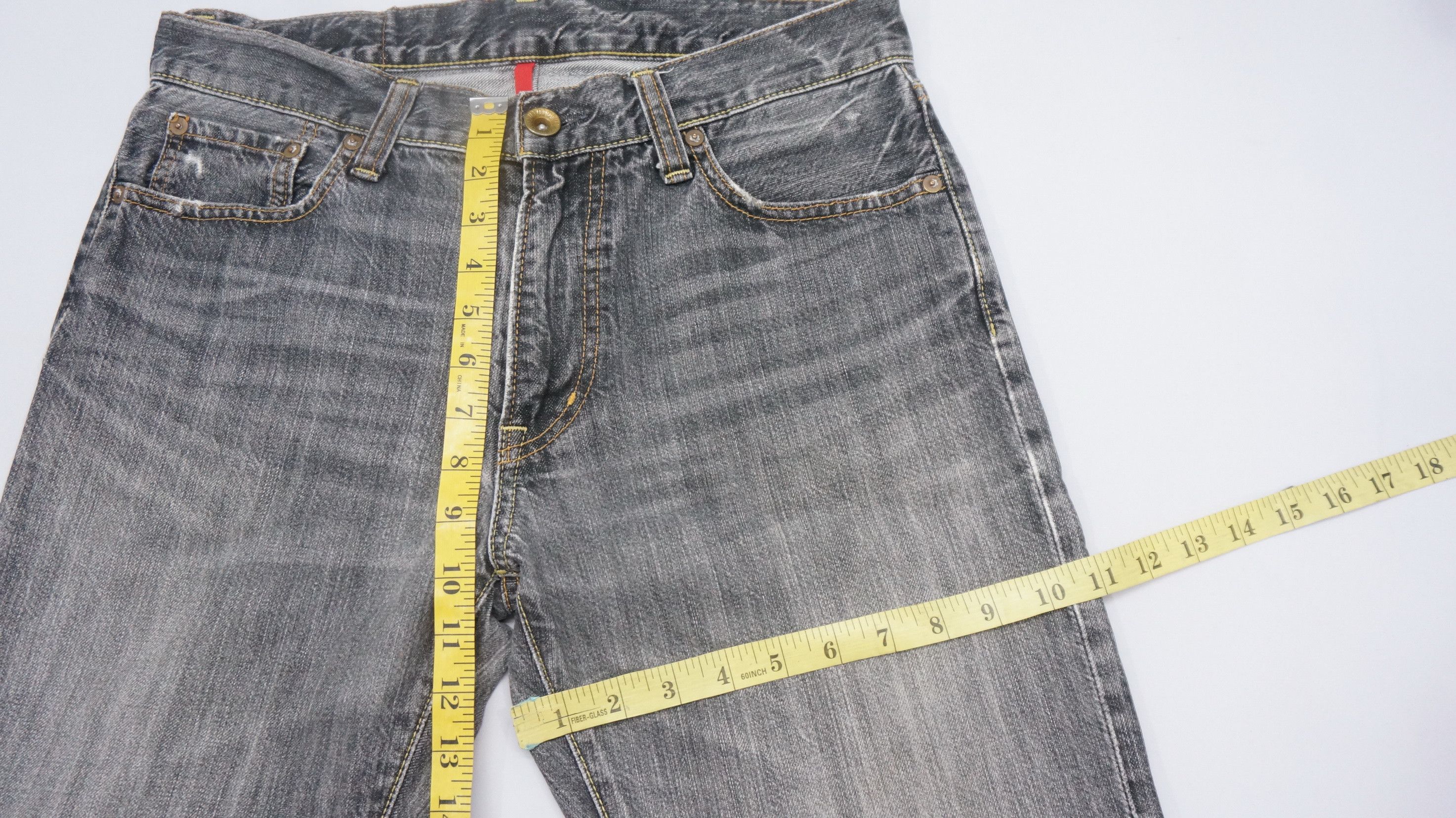 Undercover × Uniqlo Uniqlo Jeans UJ S002 Ash Grey Distressed Jeans W32 Size US 32 / EU 48 - 10 Thumbnail